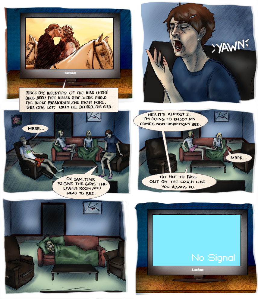 After-comic Webcomic comics webseries science fiction post apocalypse Chapter 2 page 7