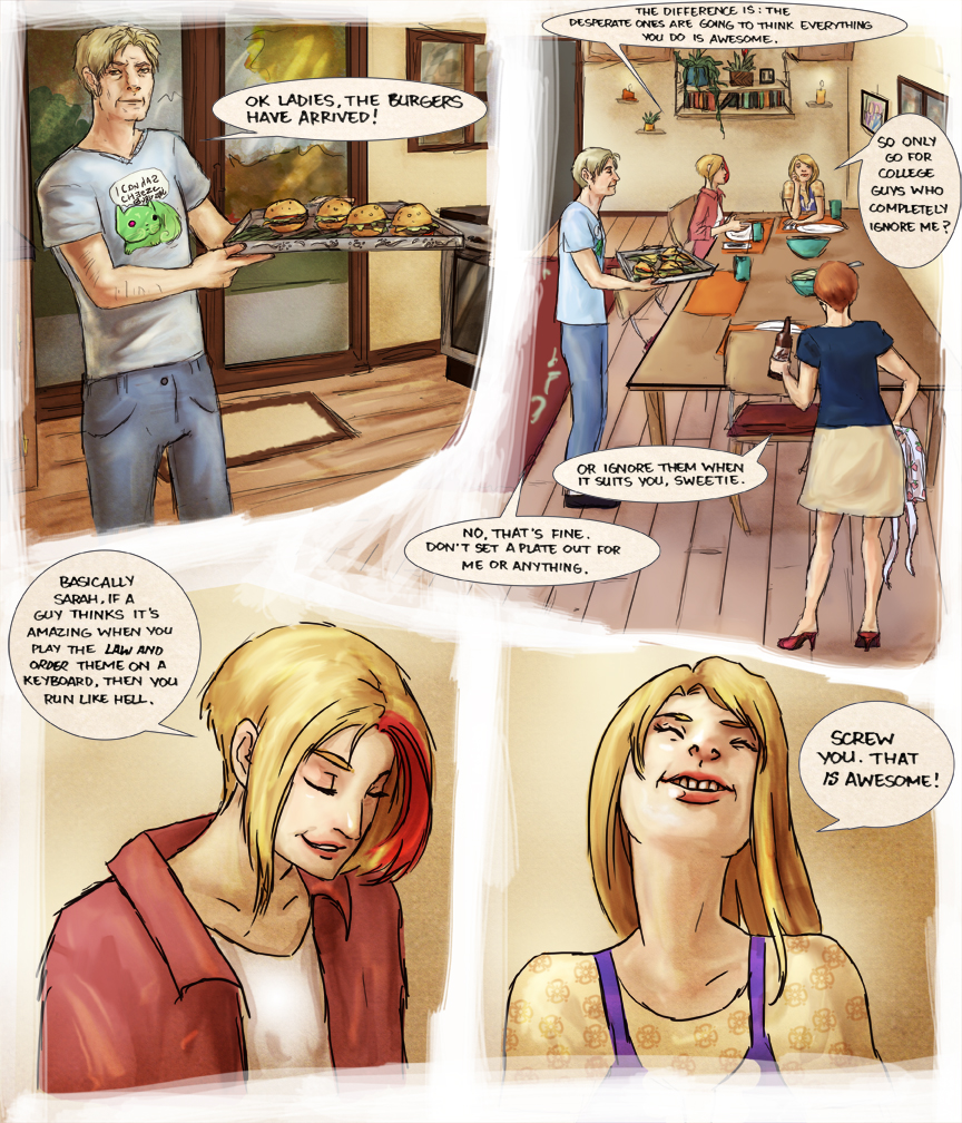 After-comic Webcomic comics webseries science fiction post apocalypse Chapter 2 page 5