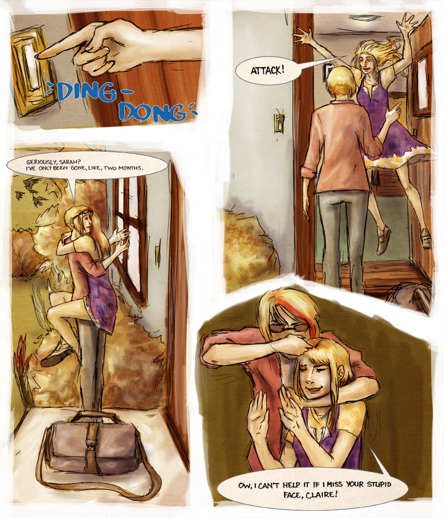 After-comic Webcomic comics webserries science fiction post apocalypse Chapter 2 page 2