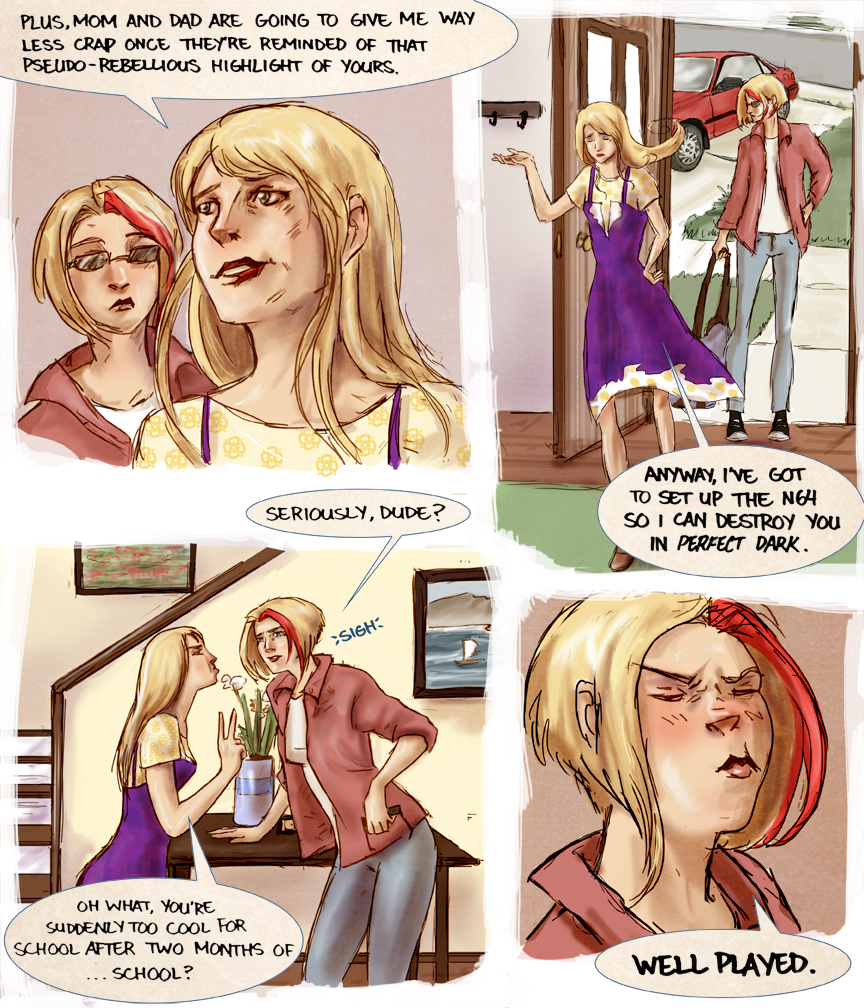 After-comic Webcomic comics webserries science fiction post apocalypse Chapter 2 page 3