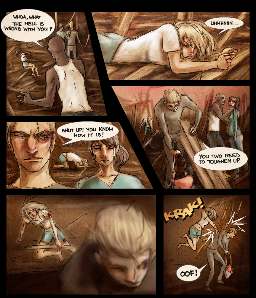 After-comic Webcomic comics webseries science fiction post apocalypse Chapter 2 page 23