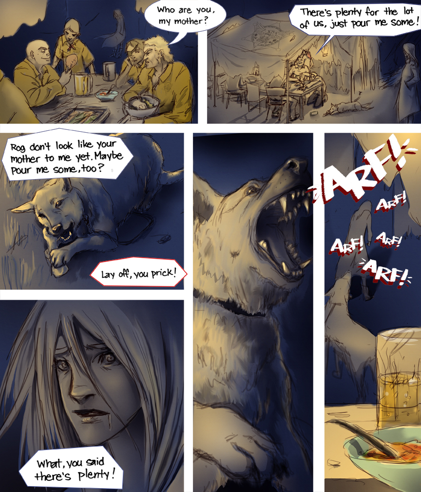 After-comic Webcomic comics webseries science fiction post apocalypse Chapter 3 Page 24