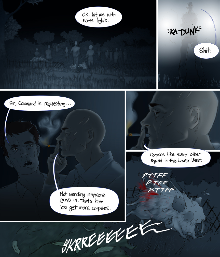 Chapter 5 page 1 After Webcomic Post Apocalypse Sci Fi Comic