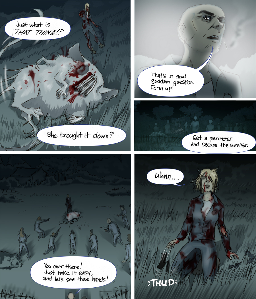 After Webcomic Chapter 5 page 3 Post Apocalypse Sci-Fi