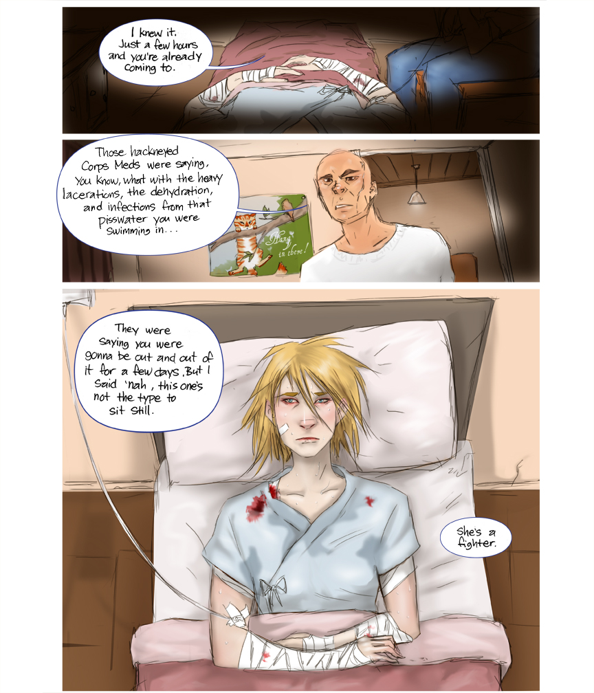 After Webcomic Chapter 5 pg 5 Post Apocalypse Sci-Fi