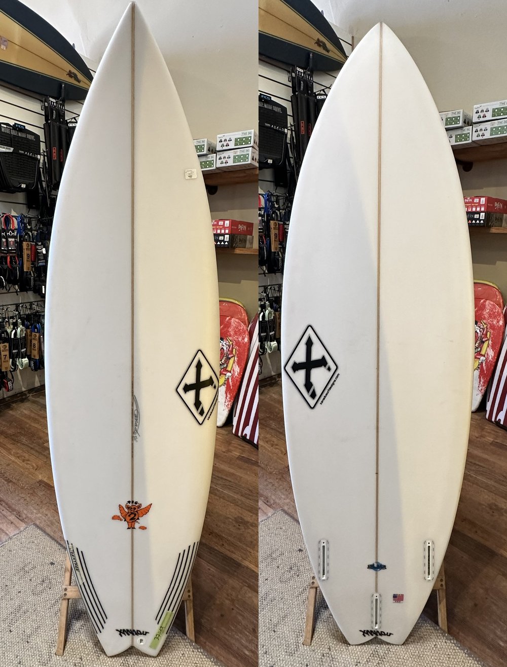 Shop Used Shortboards 5'5" 6'1" at Progression Surf Shop, Encinitas