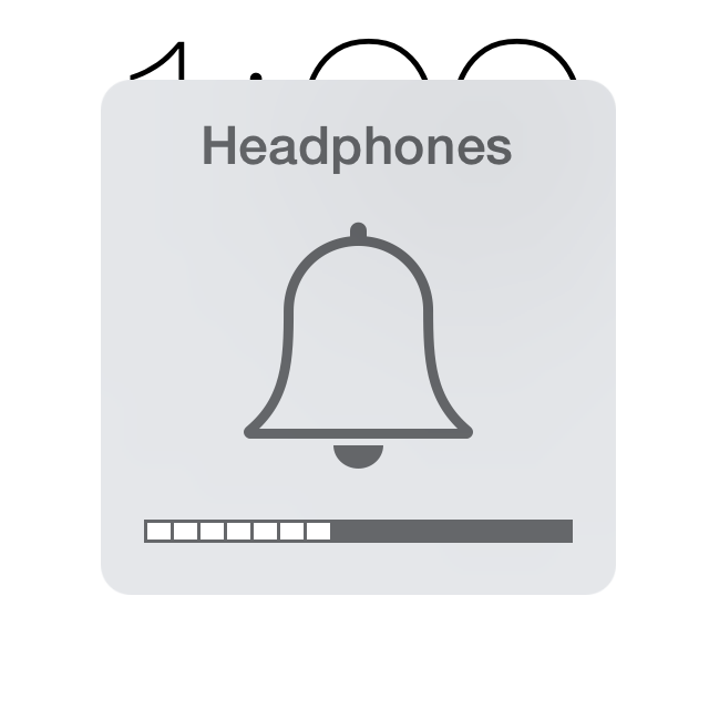 If you see this while pressing the volume buttons you're all good.
