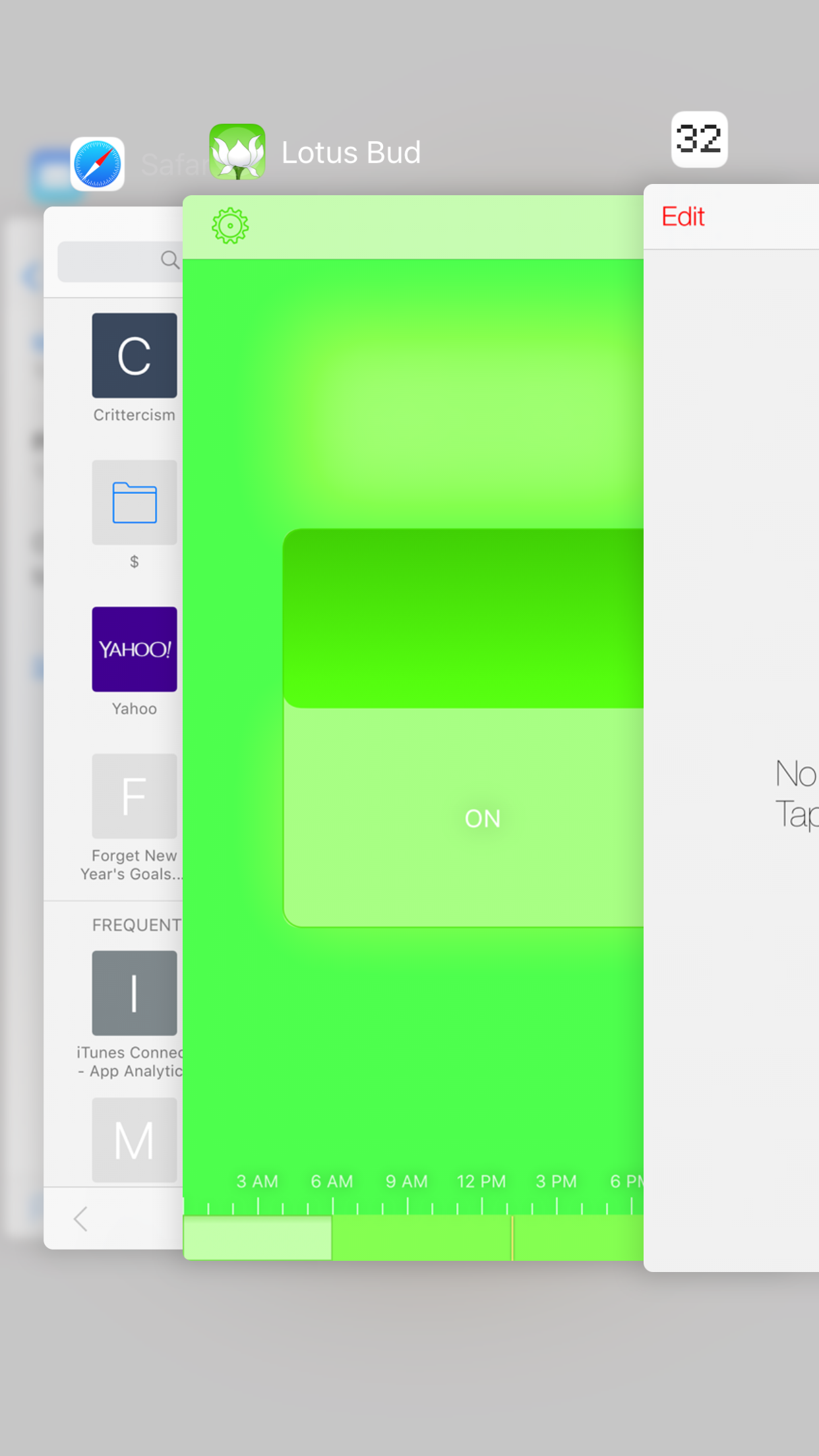 Don't go force quitting that app!