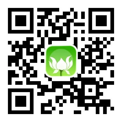 QR code to download Lotus Bud Mindfulness Bell on the App Store, scan to download