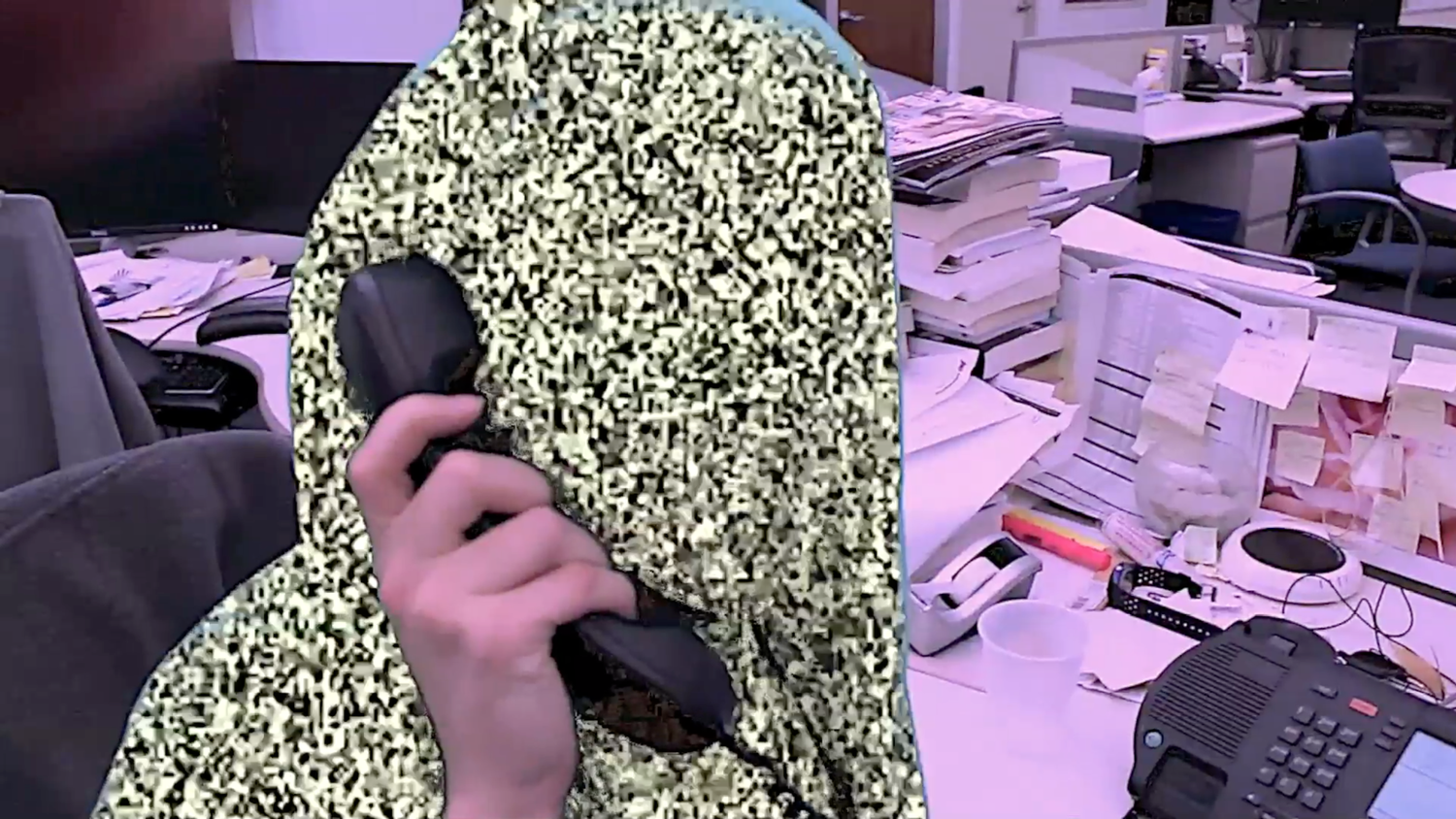 Video Still from Static Background Radiation | View Video