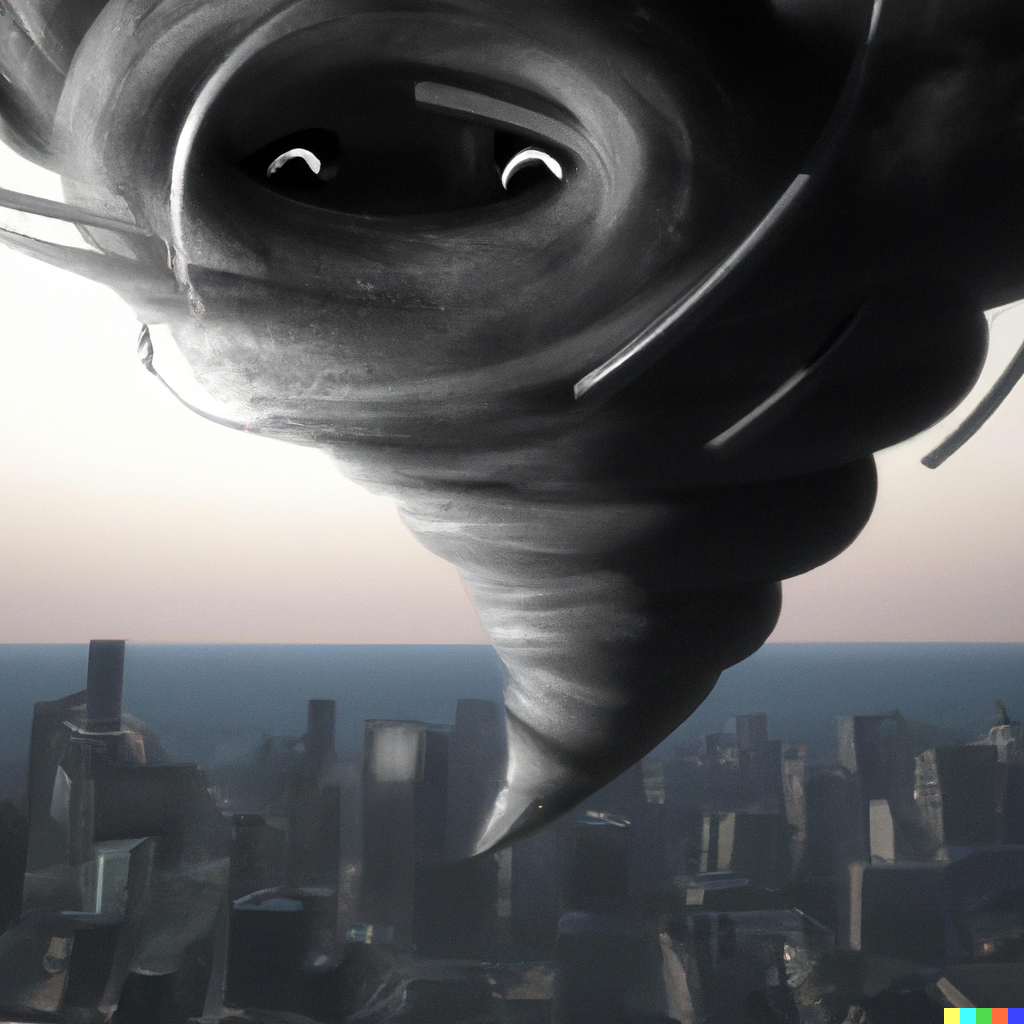 DALL·E+2023-04-18+12.10.59+-+3d+render+a+ominous+tornado+cloud+with+eyes+only,+with+a+city+below,+disaster.png