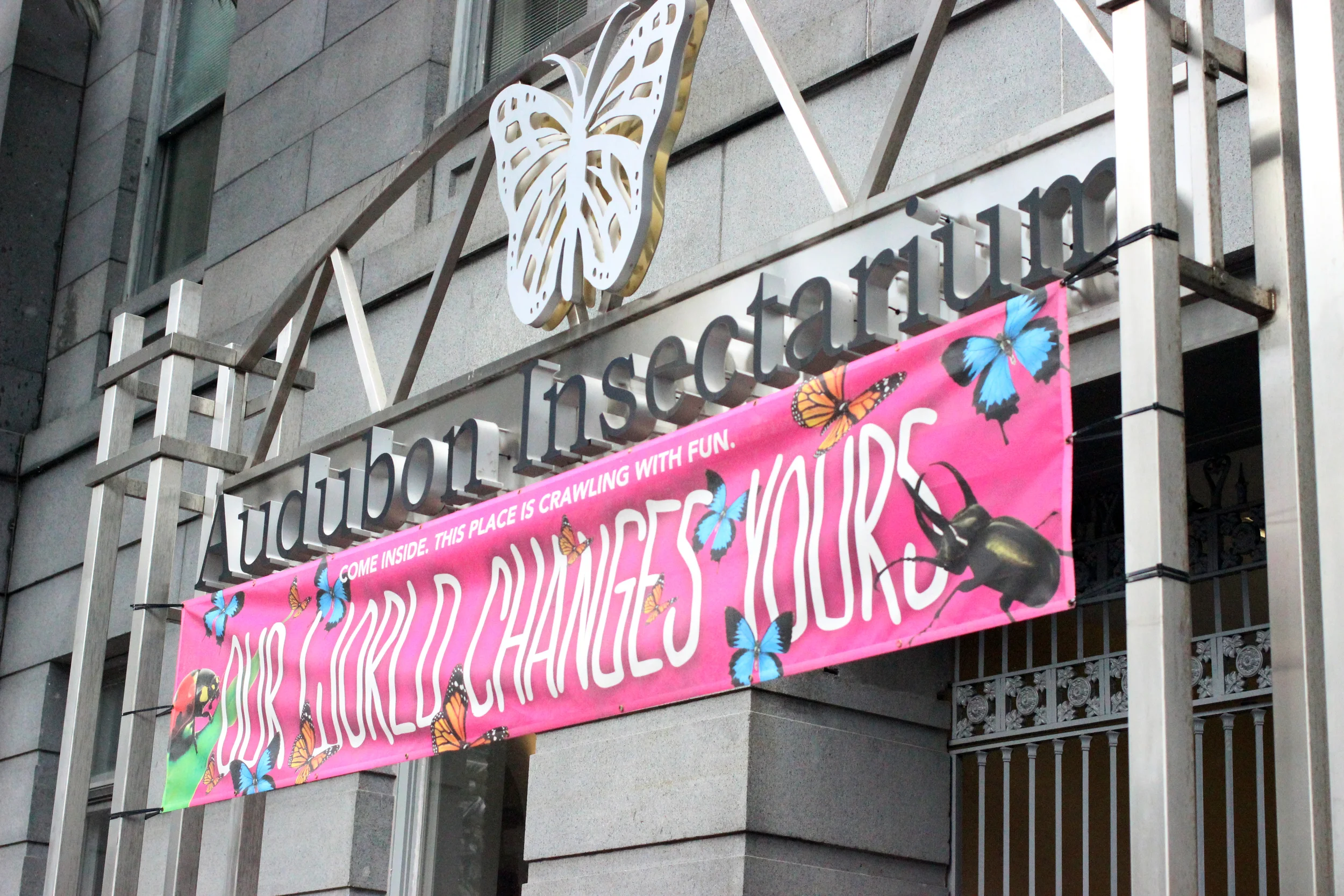 Insectarium entrance