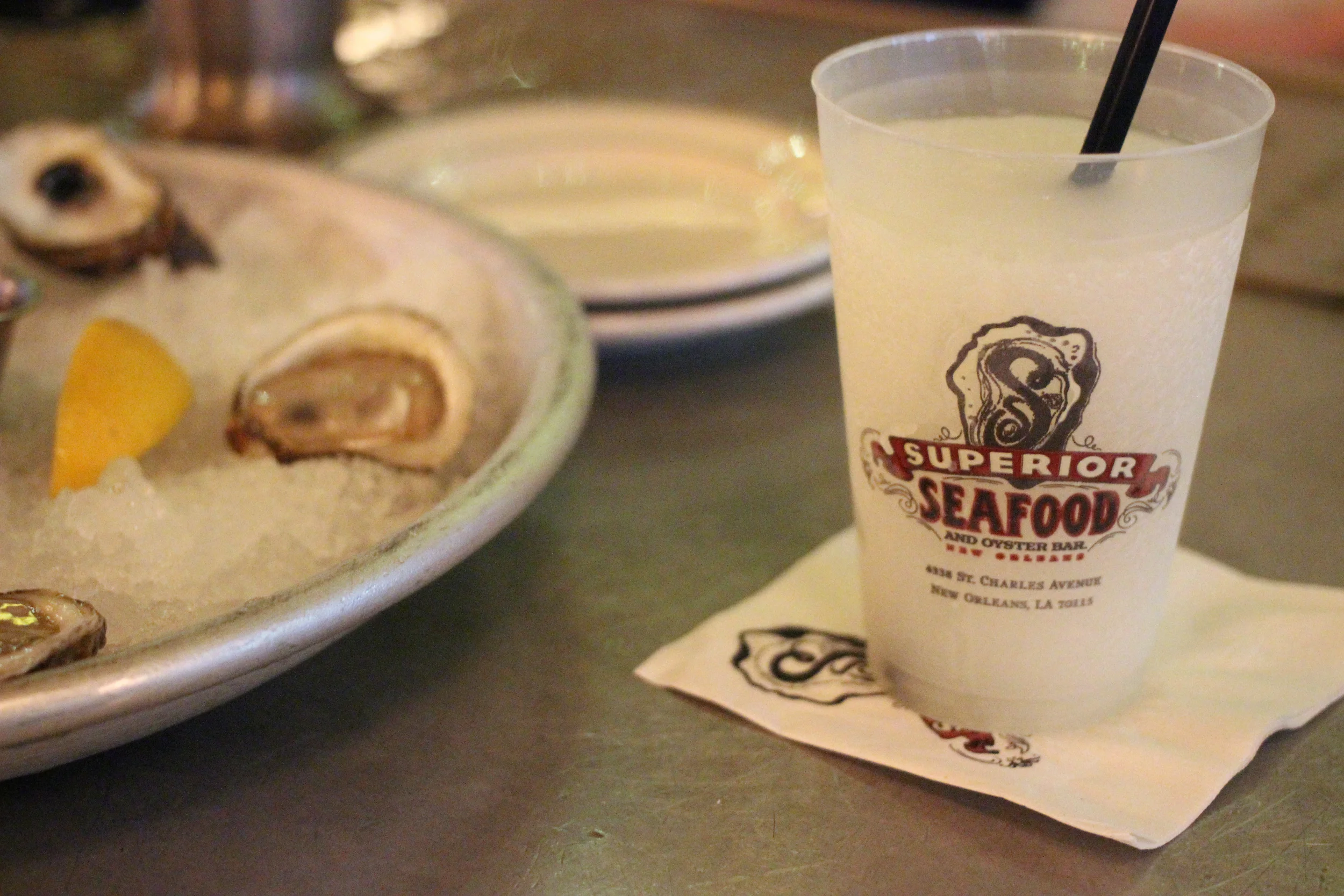 Oysters and a frozen "French"