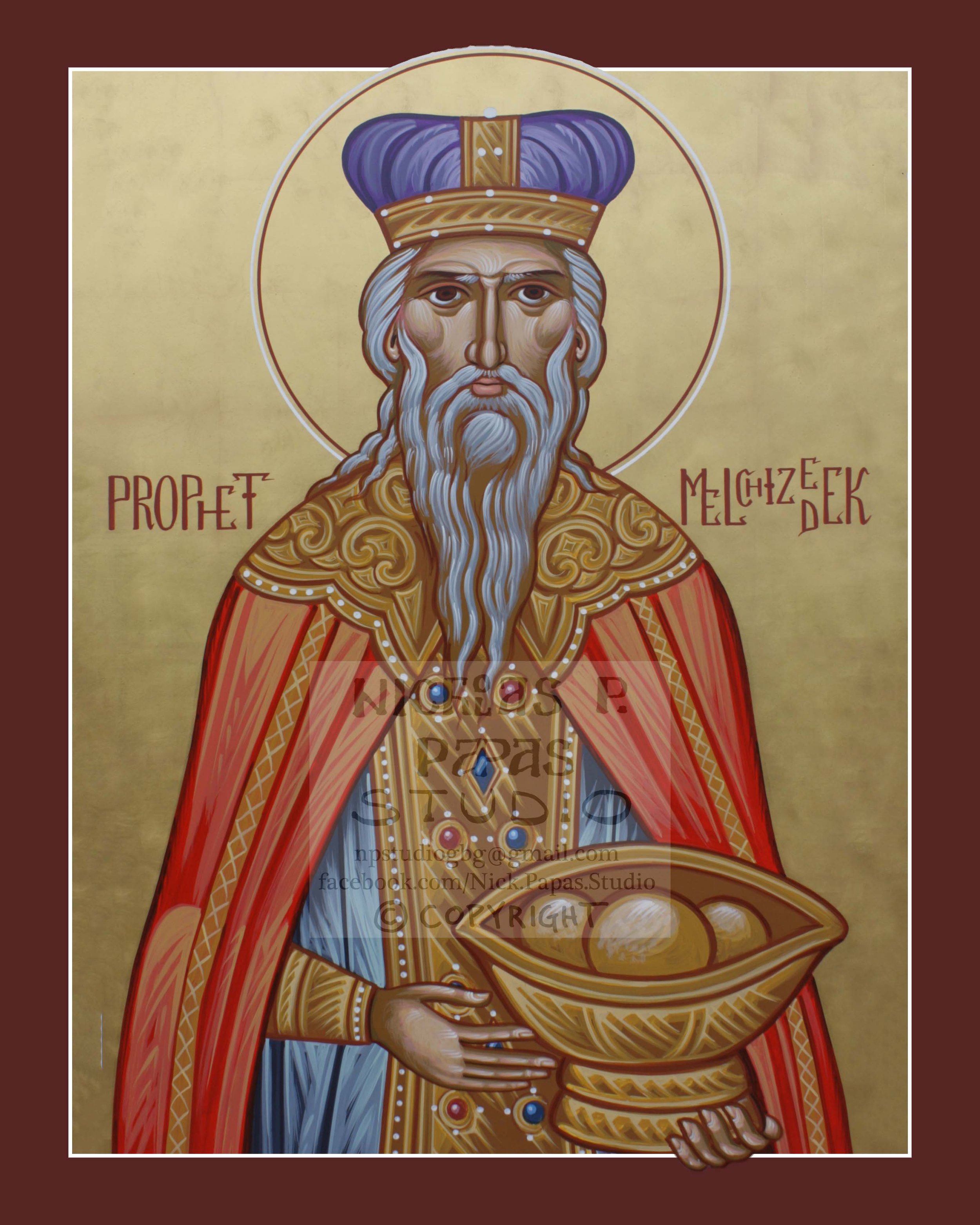 Prophet Melchizedek (8"x10"x3/4")