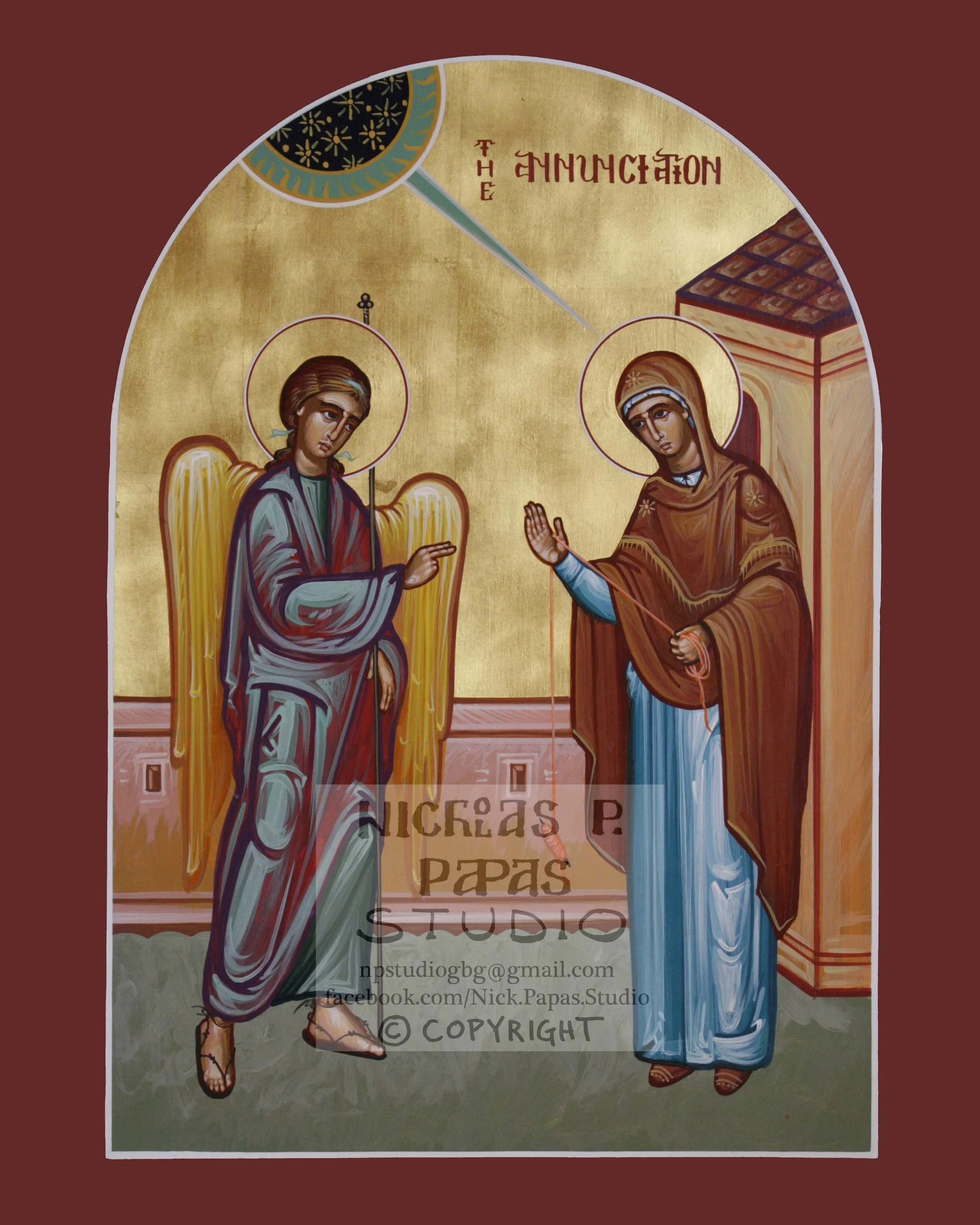 Annunciation(A)(8"x10"x3/4")