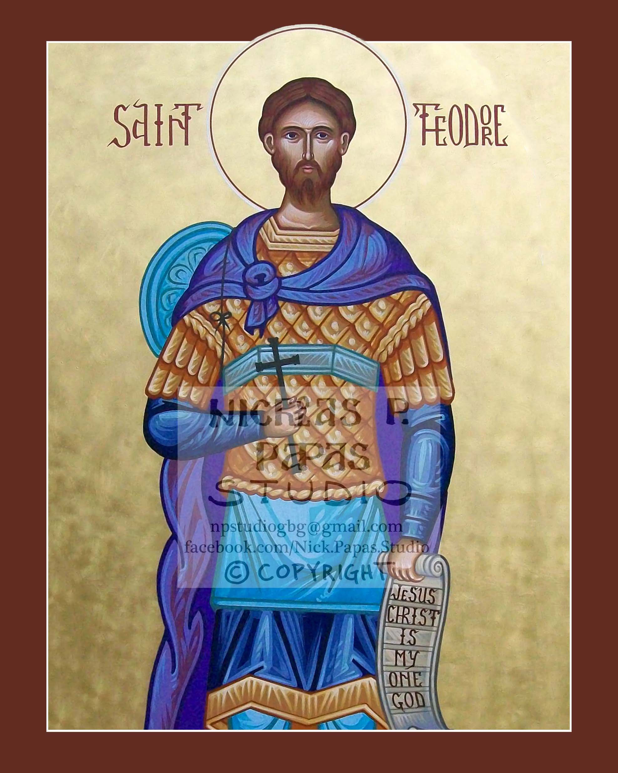 Theodore Tiron (B)(8"x10"x3/4")