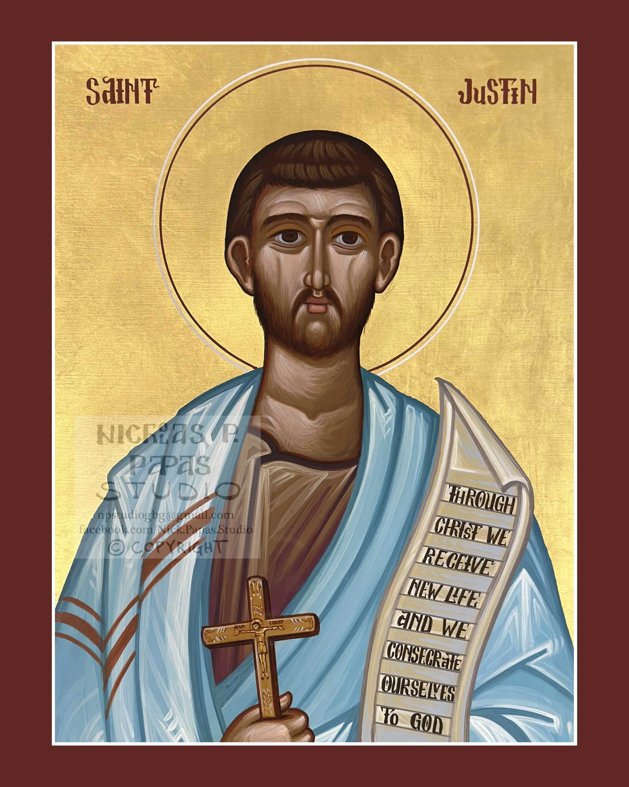 Justin (8"x10"x3/4")