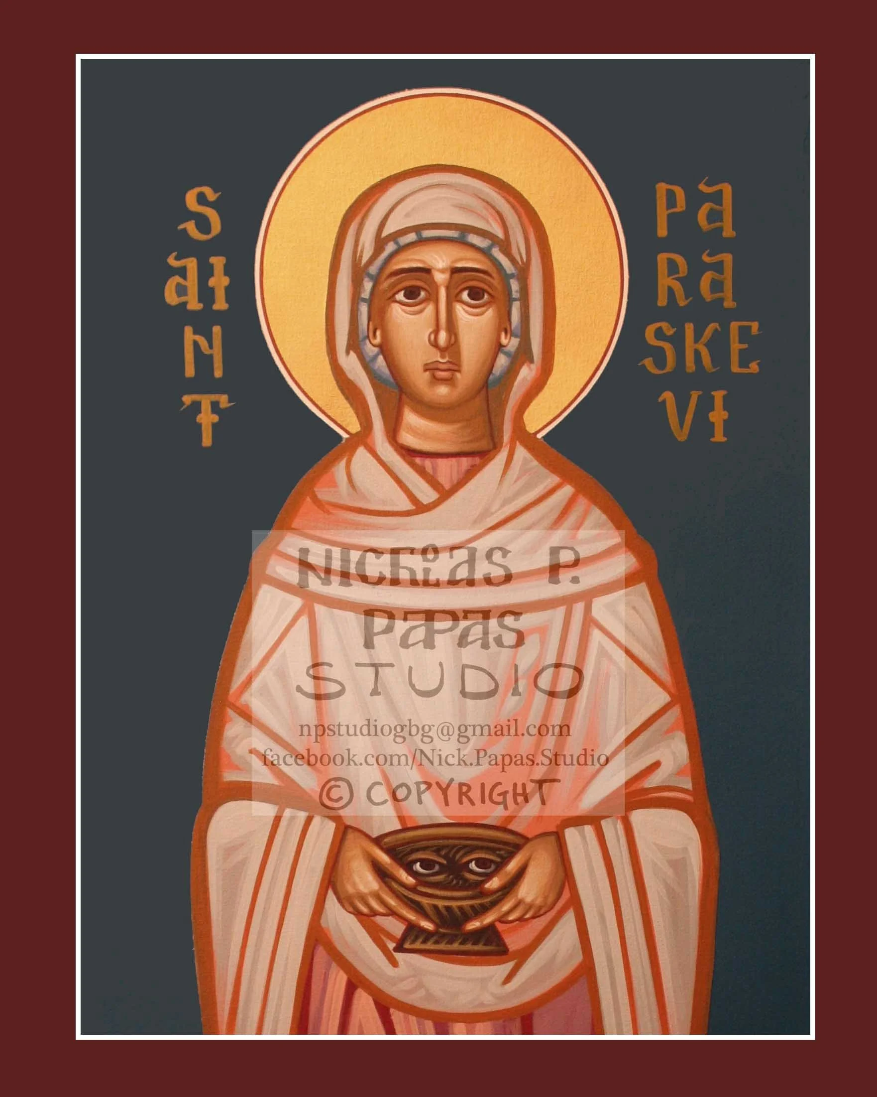 Paraskevi (C)(8"x10"x3/4")