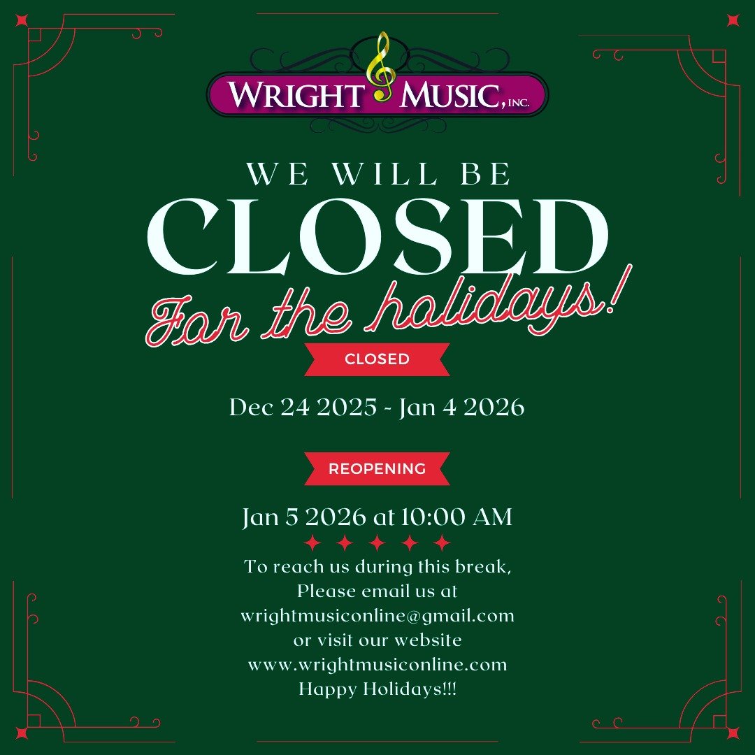 Season's greetings! Our end of year break is coming up in two weeks!
We will be closing at 4pm on Wednesday, December 24th and will re open on Monday, January 5th at 10am.

To reach us during this break, please email us or visit our website. Links ar