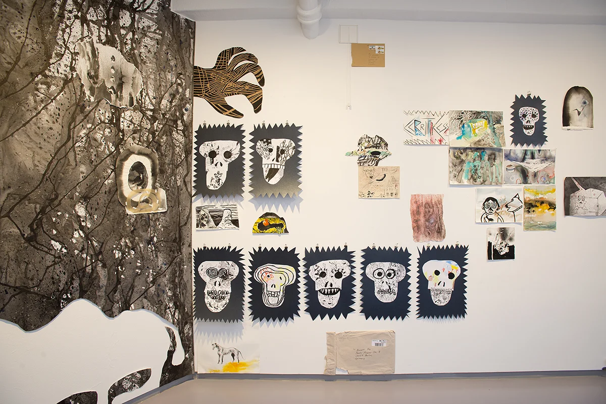 Six Ghosts Spell Unknown Alphabet, 2014. 