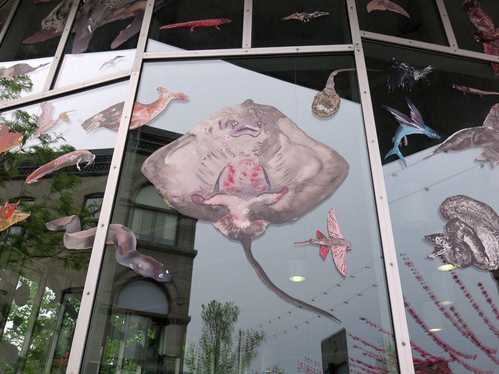 Gargoyles and Drifters, 2014. Vinyl. Dimensions vary.