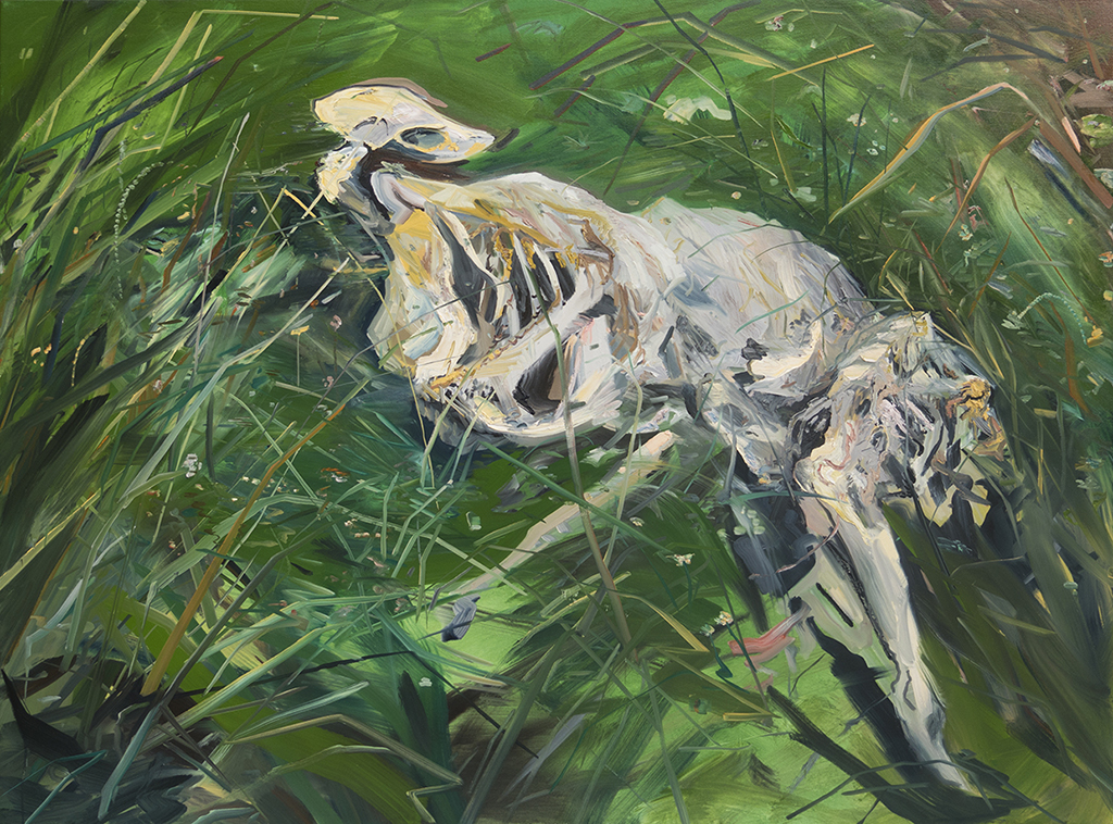 "Dead Deer Port Wash" Oil on canvas, 60" x 78"