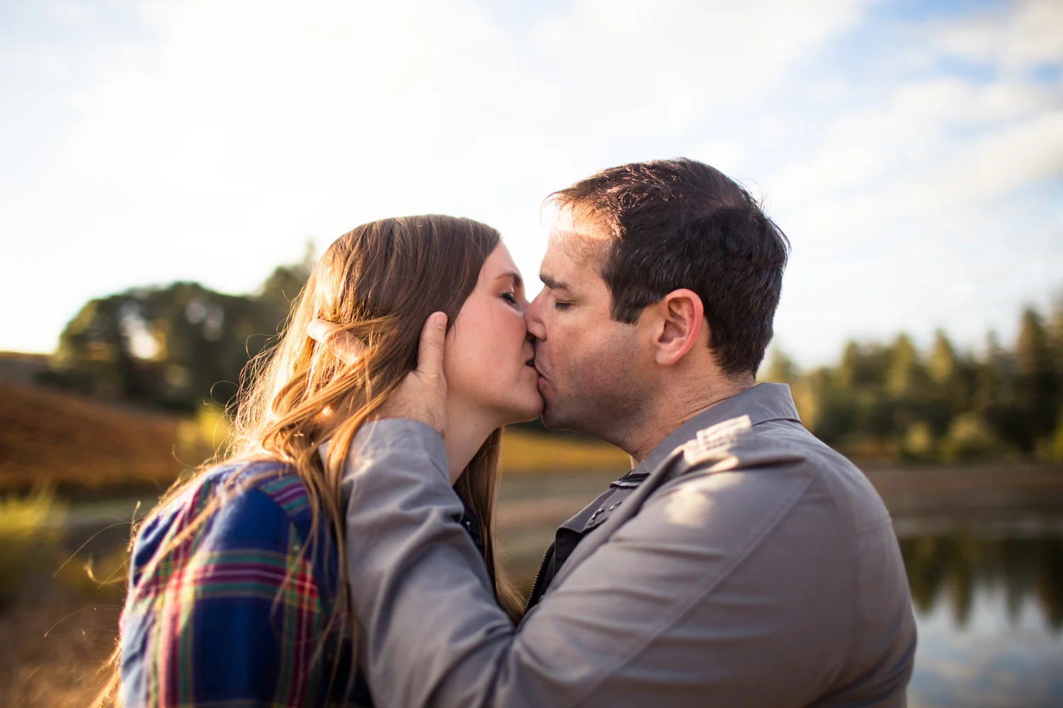 Laura and Matt // Engagement Session at Goldeneye Winery // Anderson Valley