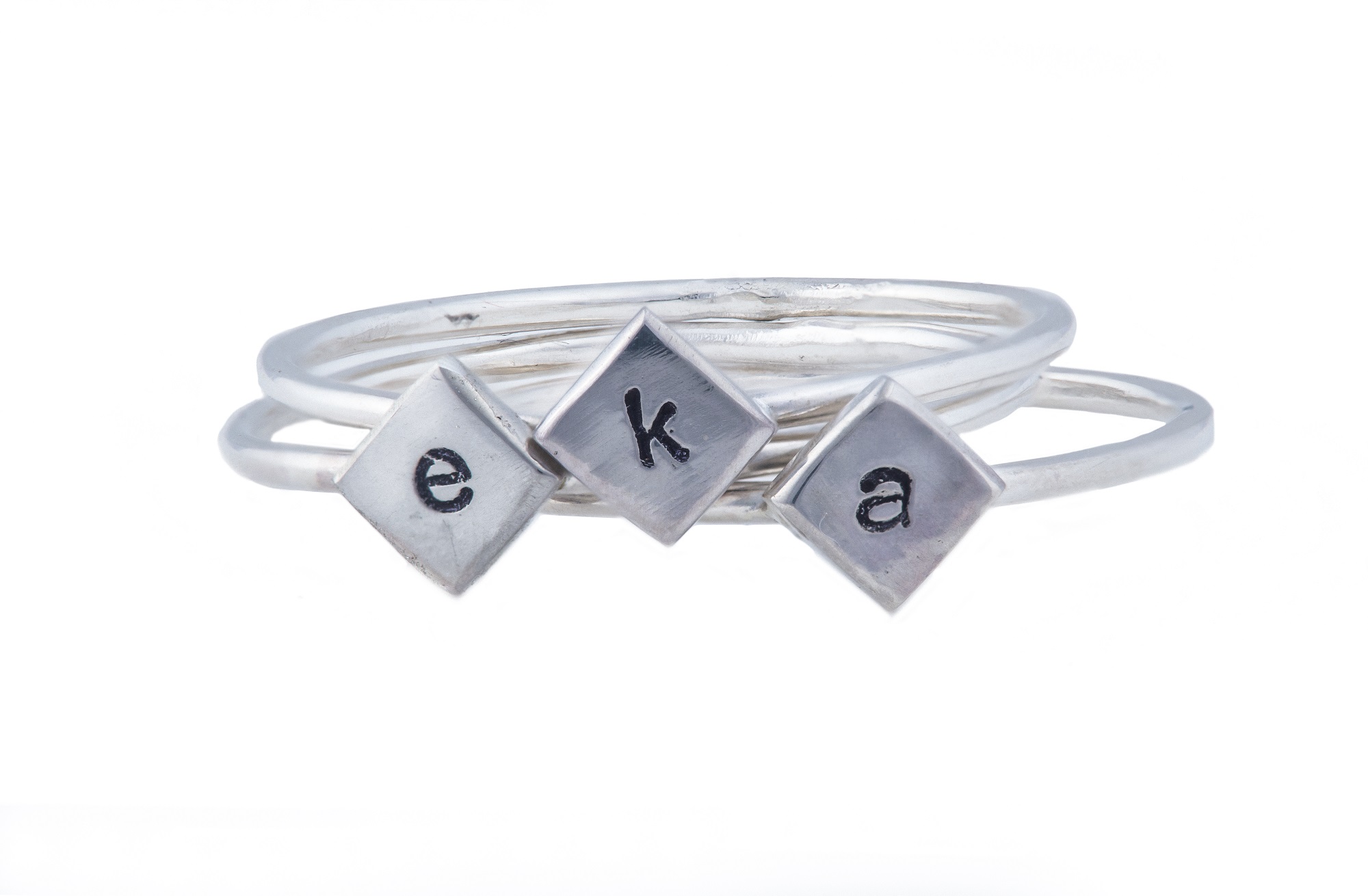 Sora Tuki Initial Ring Silver Letter Rings for Women Open Adjustable Rings  Chunky Initial Ring Bold Statement Rings Chic Jewelry (B) : Amazon.com.au:  Clothing, Shoes & Accessories
