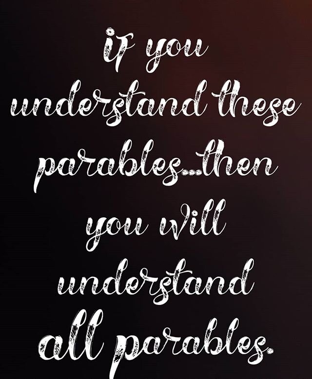 Mark 4 The Parable of the Sower is the Parable I speak of. 👩&zwj;🌾 Back in 2010 my pastor told me these very words and I believed what was spoken over me. He said, Camille if you get this you will get everything . Its ten years later and I don't un