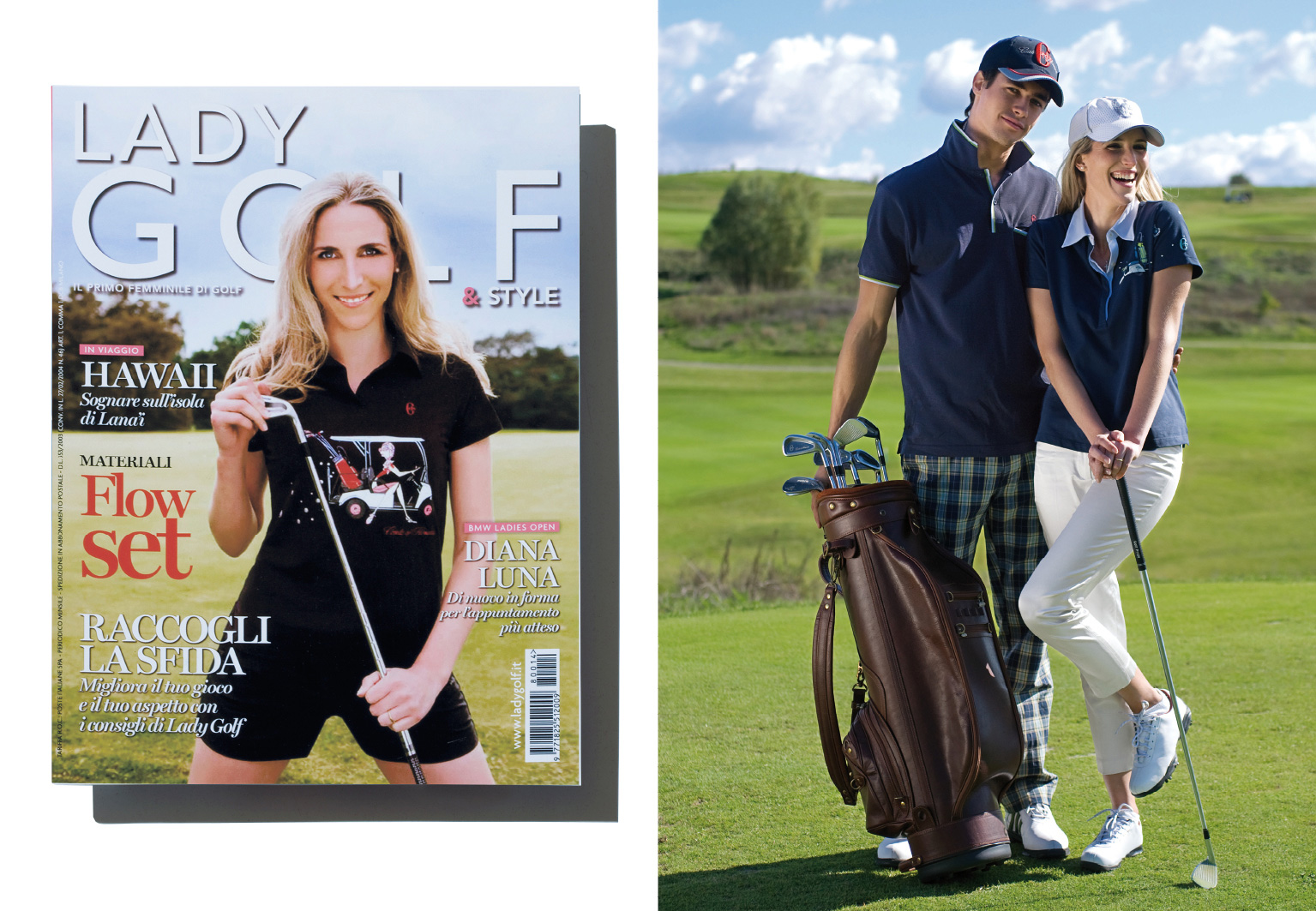 Lady Golf cover
