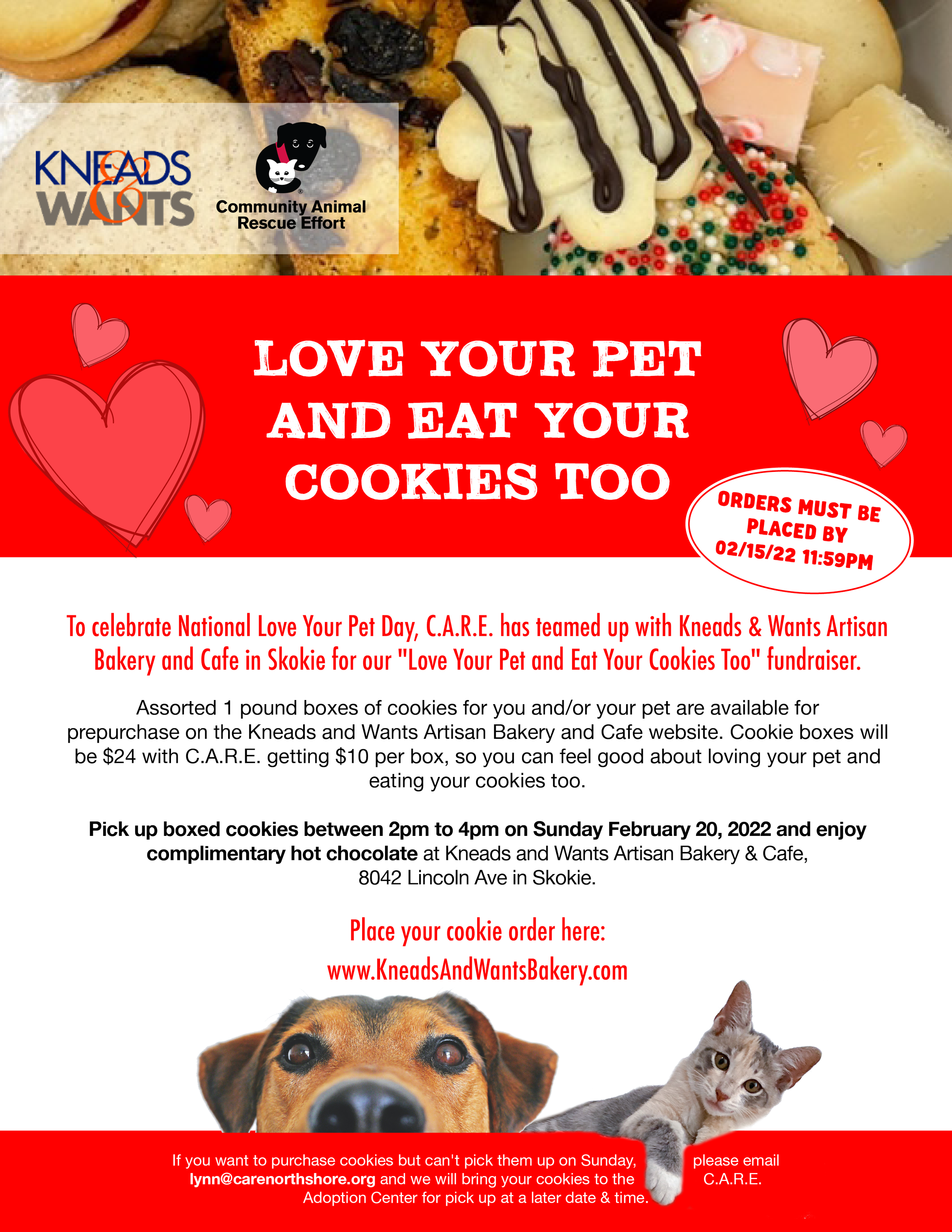 Love Your Pet and Eat Your Cookies Too — .E.™