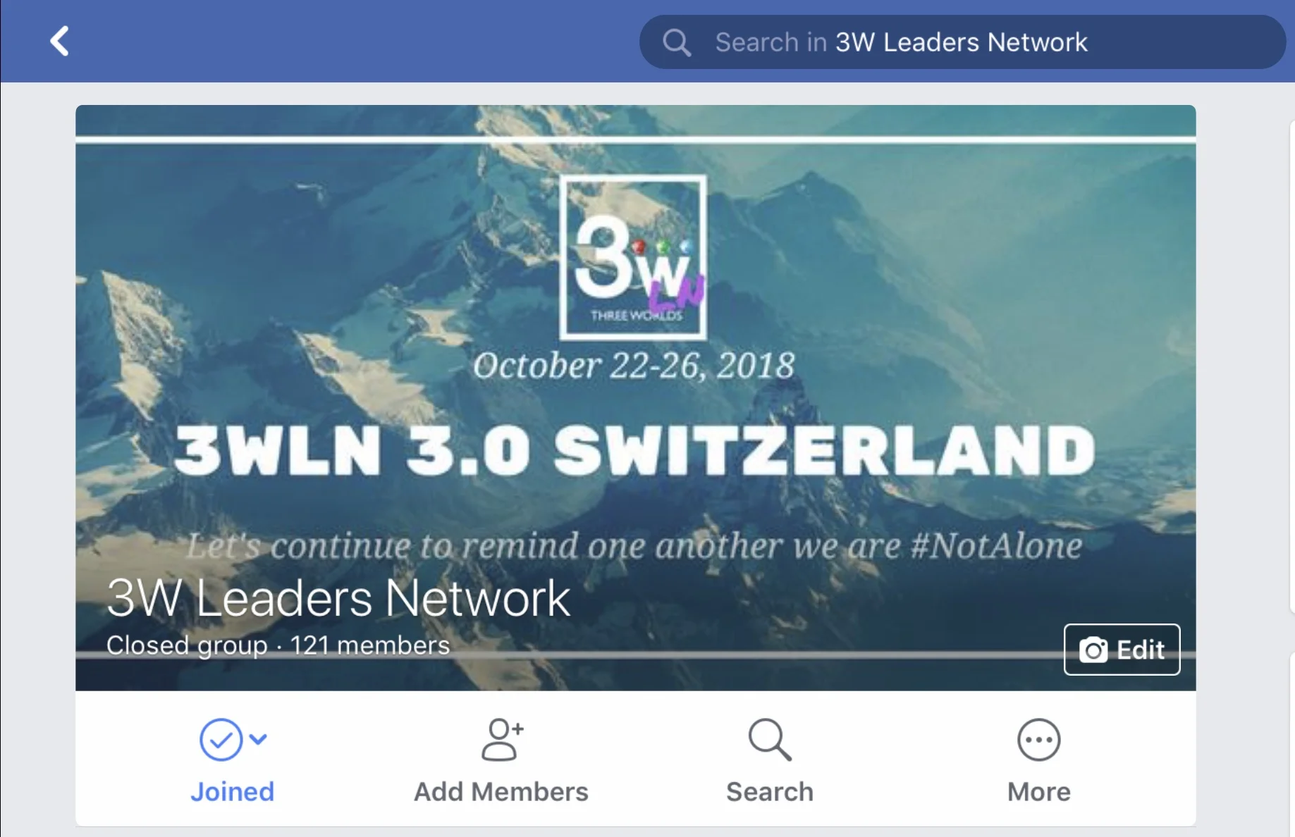 Also, if you have a Facebook Account make sure you join the 3W Leaders Network group. https://www.facebook.com/groups/924426930958481/