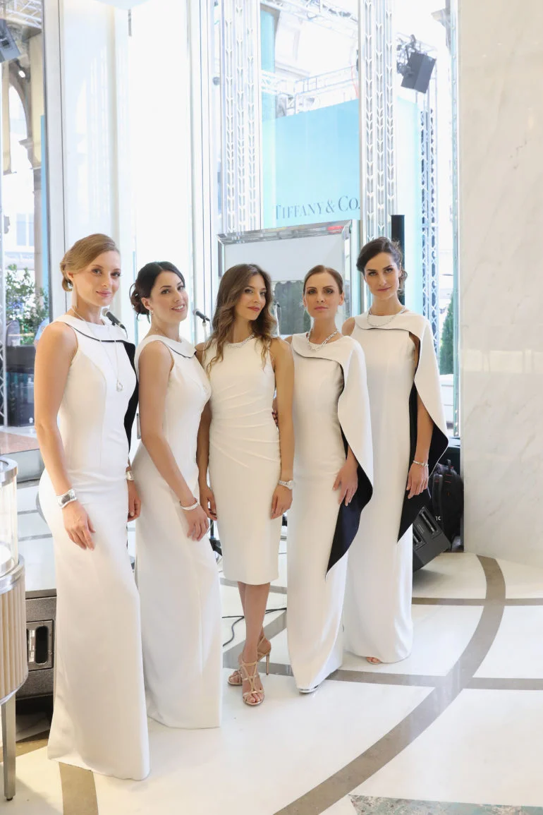 Erika Lemay with Le Div4as Photo by Vittorio Zunino Celotto/Getty Images for Tiffany & Co