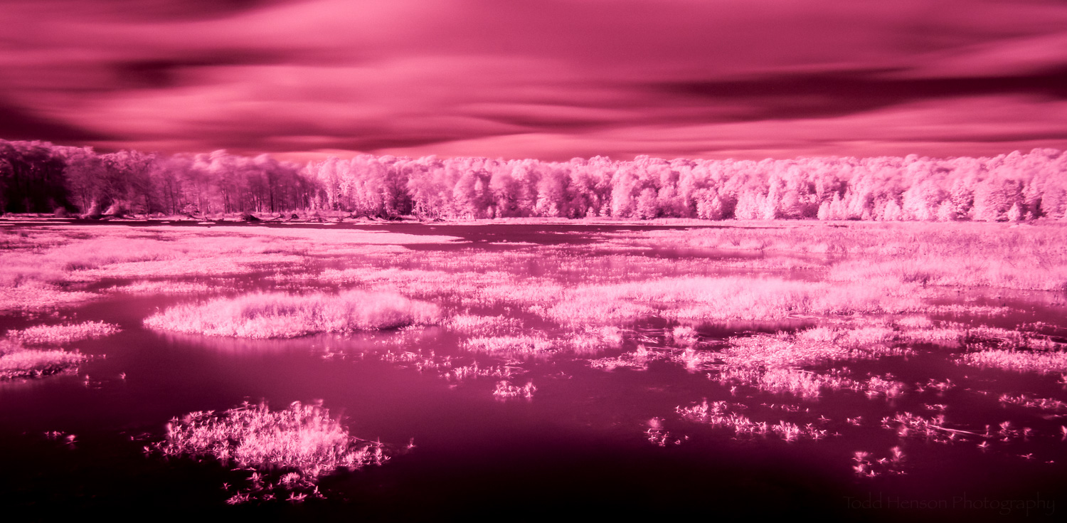 Infrared image without white balance adjustment