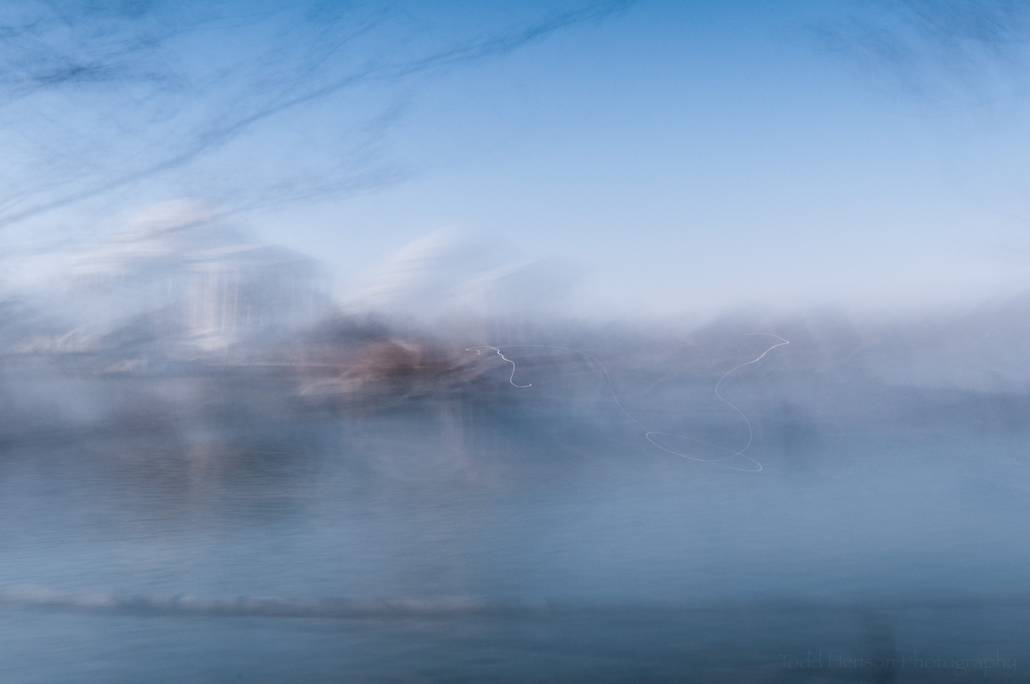 2.5 sec exposure while moving the camera. Notice the multiple ghosted images of the Jefferson Memorial.