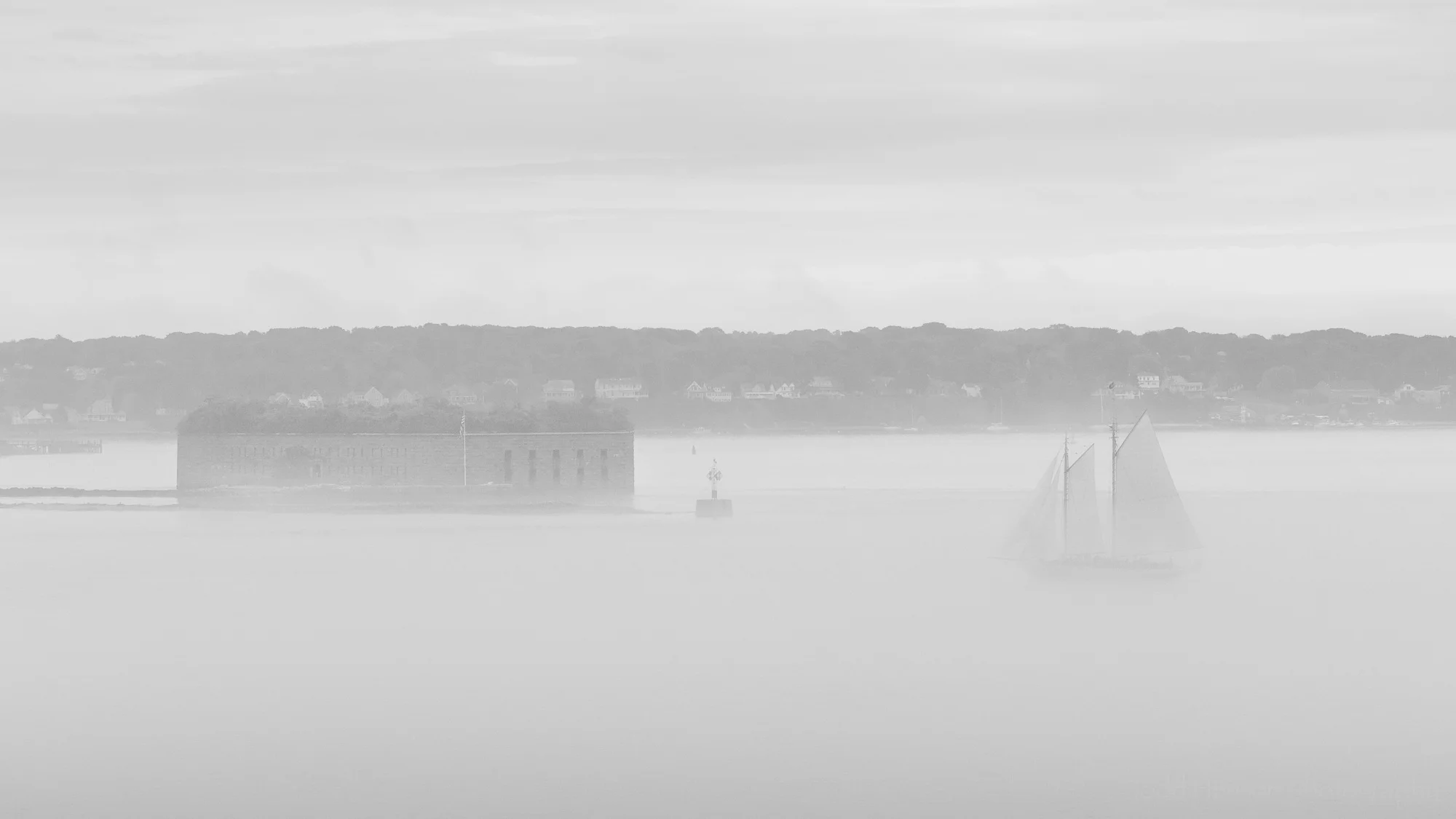 Ghost Ship of Fort Gorges