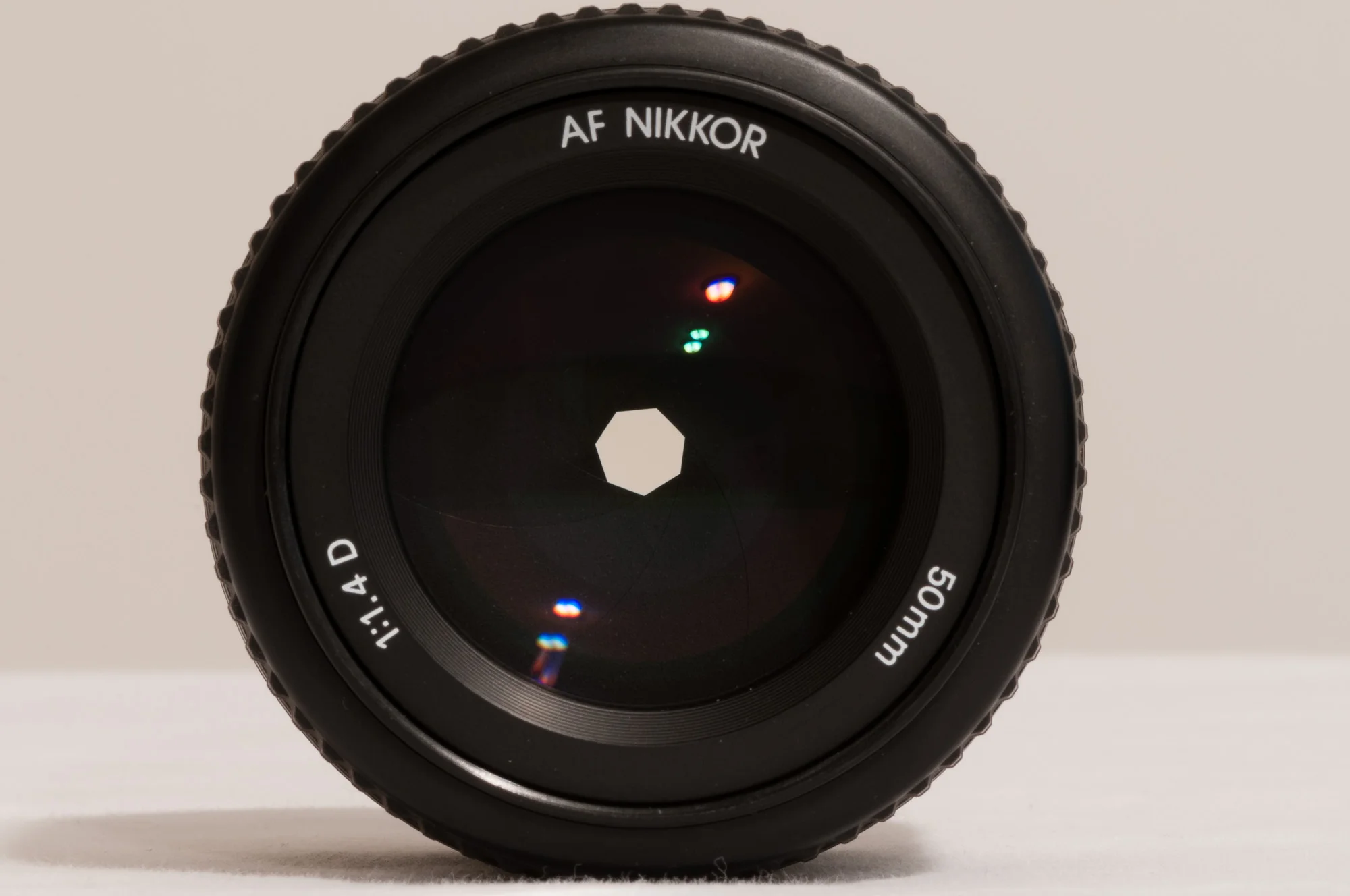 f/8 aperture opening