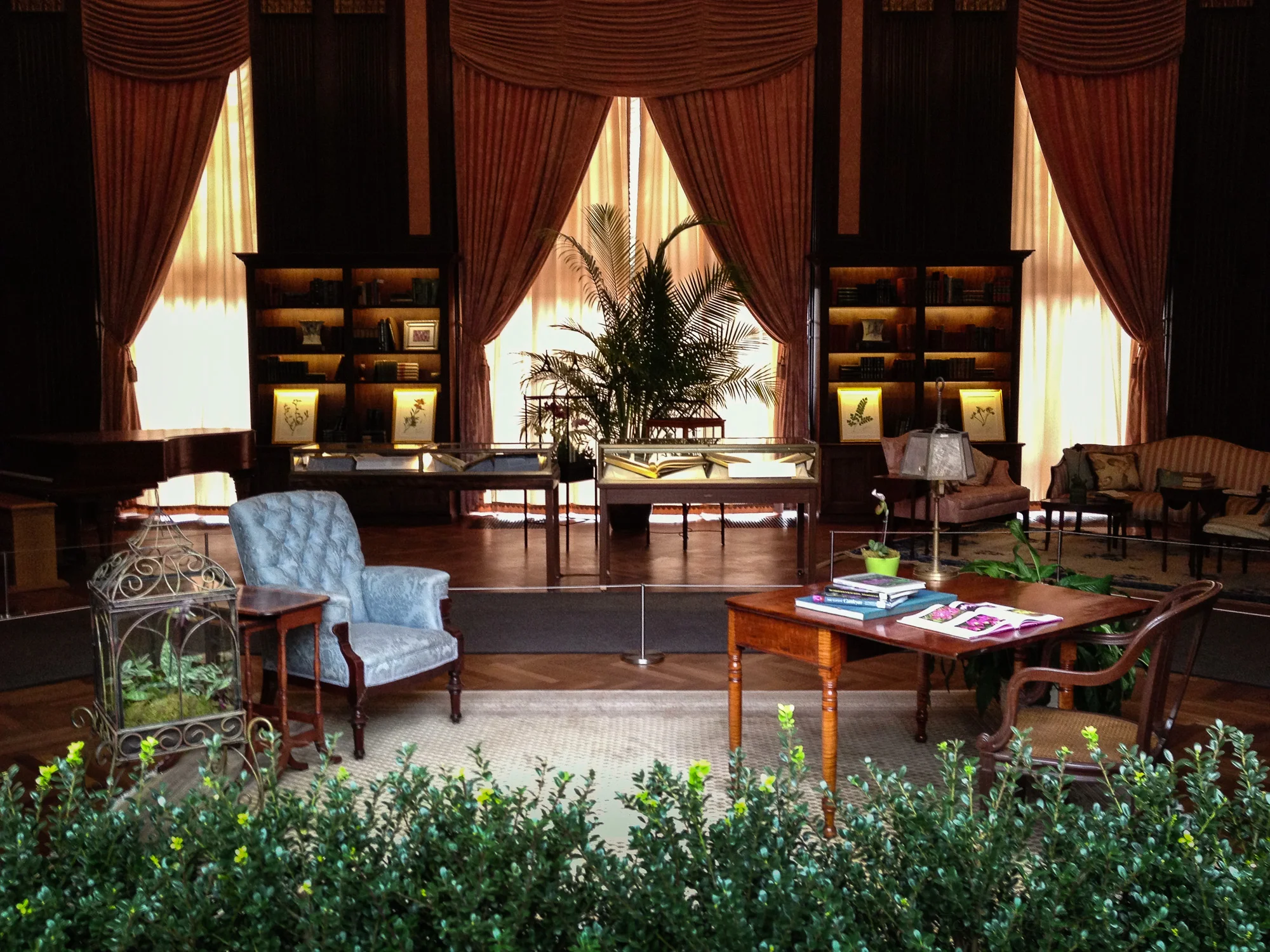 12: A display room within the Conservatory at Longwood Gardens