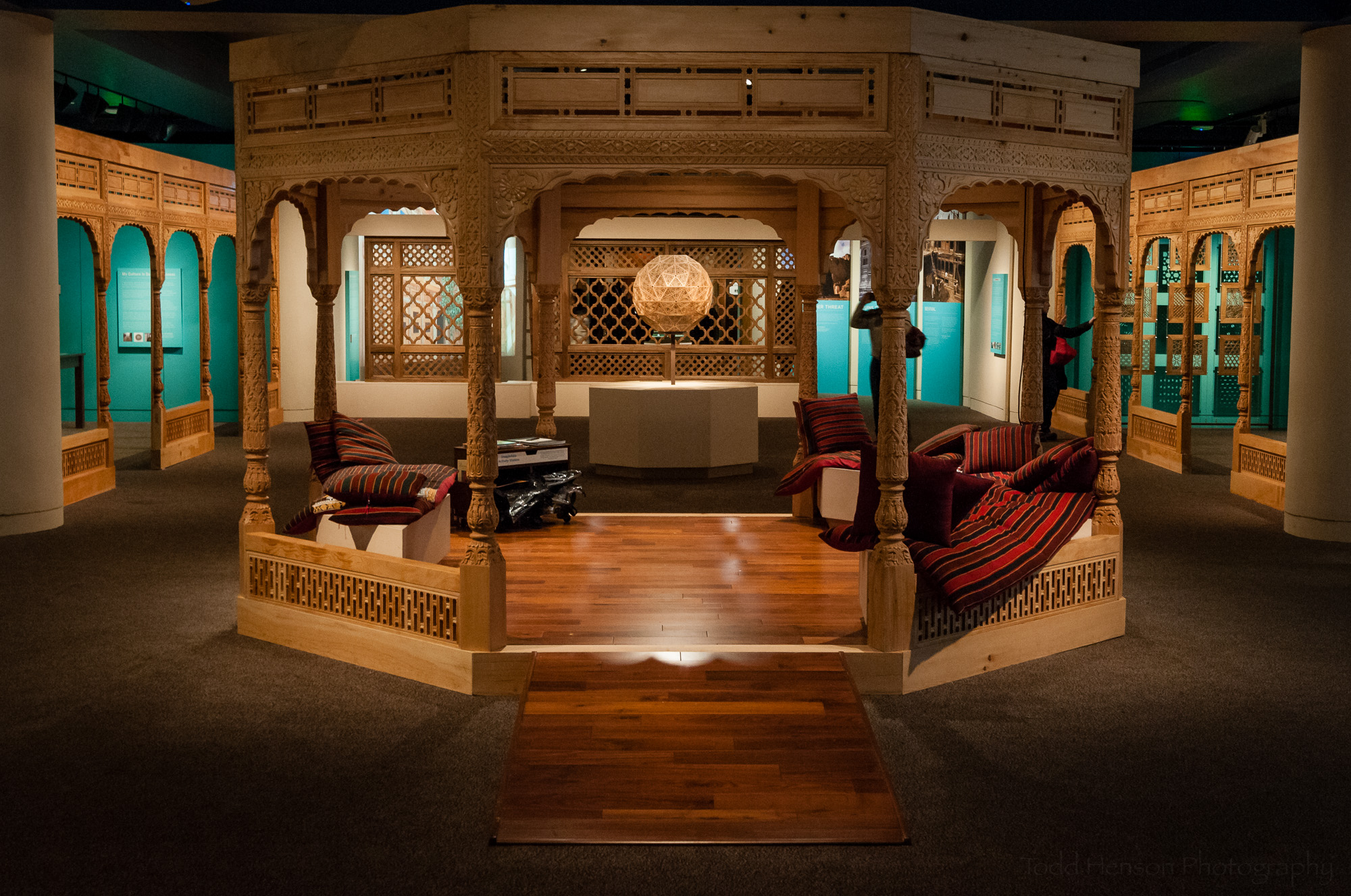 Turquoise Mountain exhibit at the Sackler Gallery