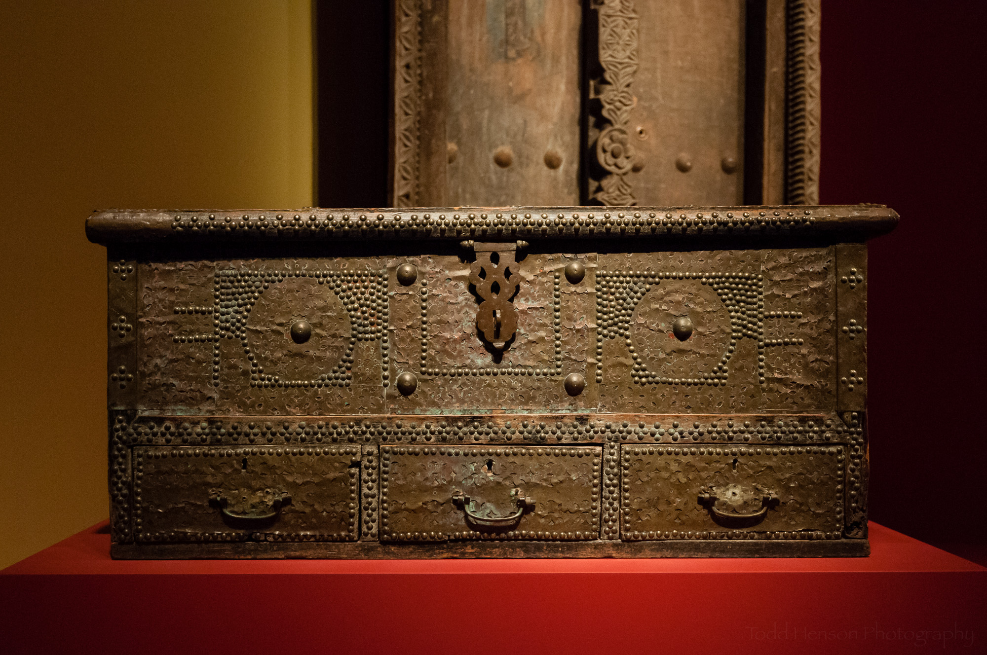 Swahili chest from Tanzania