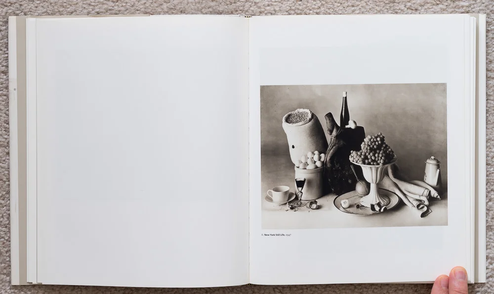 Irvin Penn: Platinum Prints. P late 6: New York Still Life, 1947