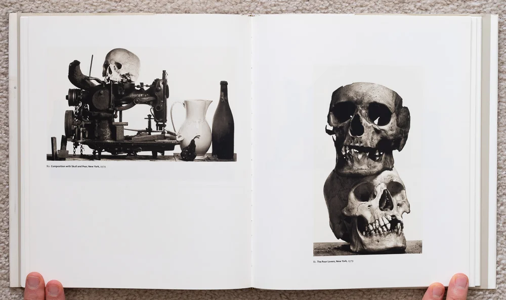 Irvin Penn: Platinum Prints. P late 80: Composition with Skull and Pear, New York, 1979. Plate 81: The Poor Lovers, New York, 1979