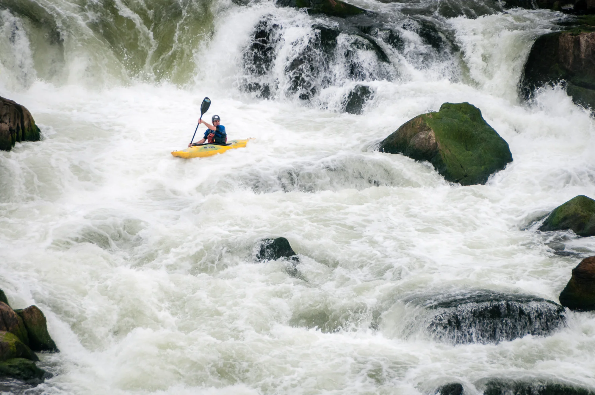 Reading the Rapids , an example of dodging and burning.