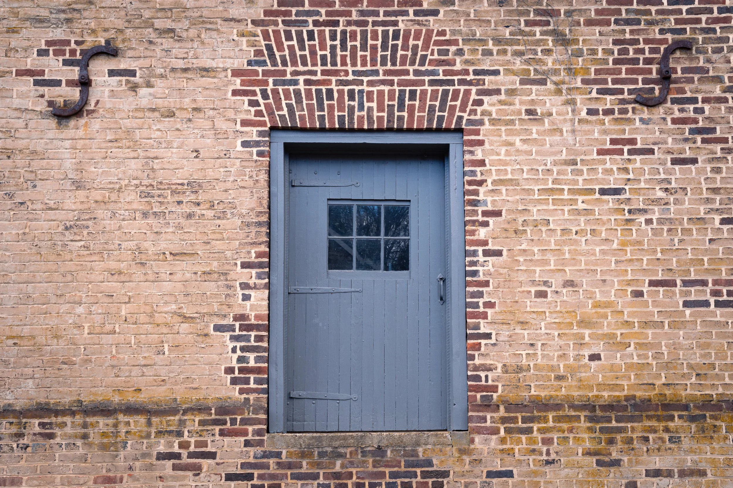 A door at Aldie Mill