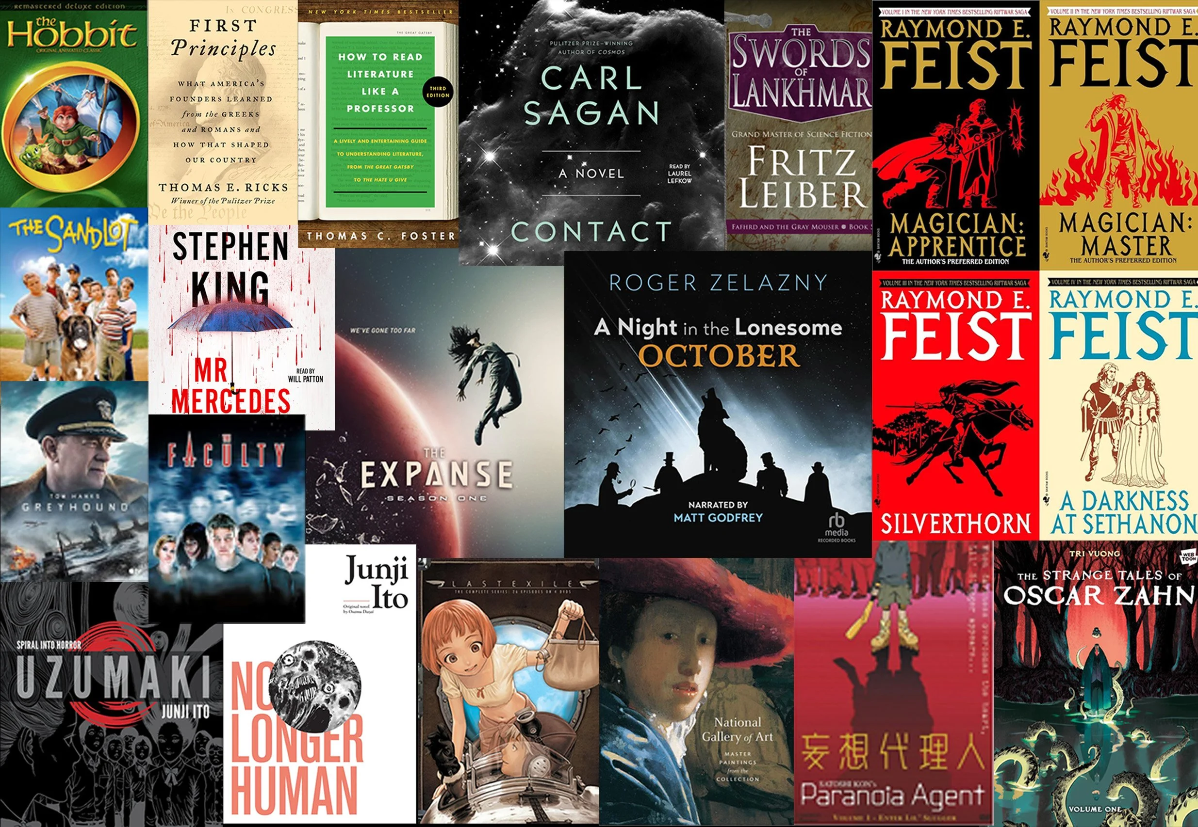 My Favorite Books, Films, Series and Anime in 2025