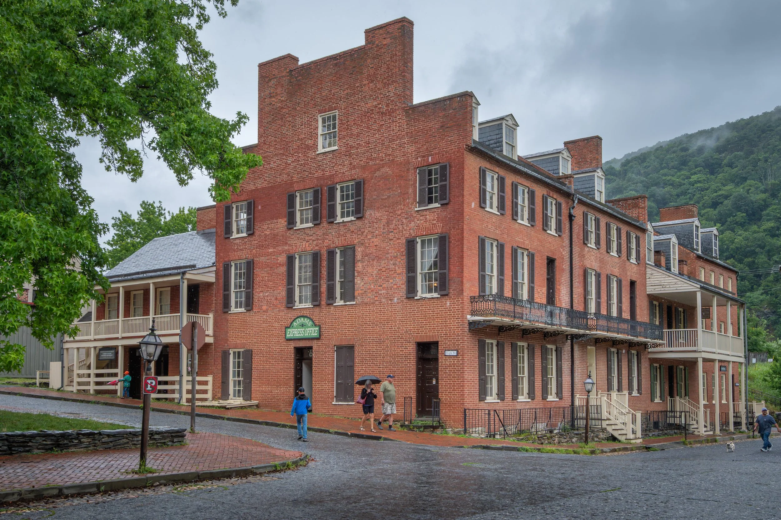 Adams Express Office in Harpers Ferry, West Virginia