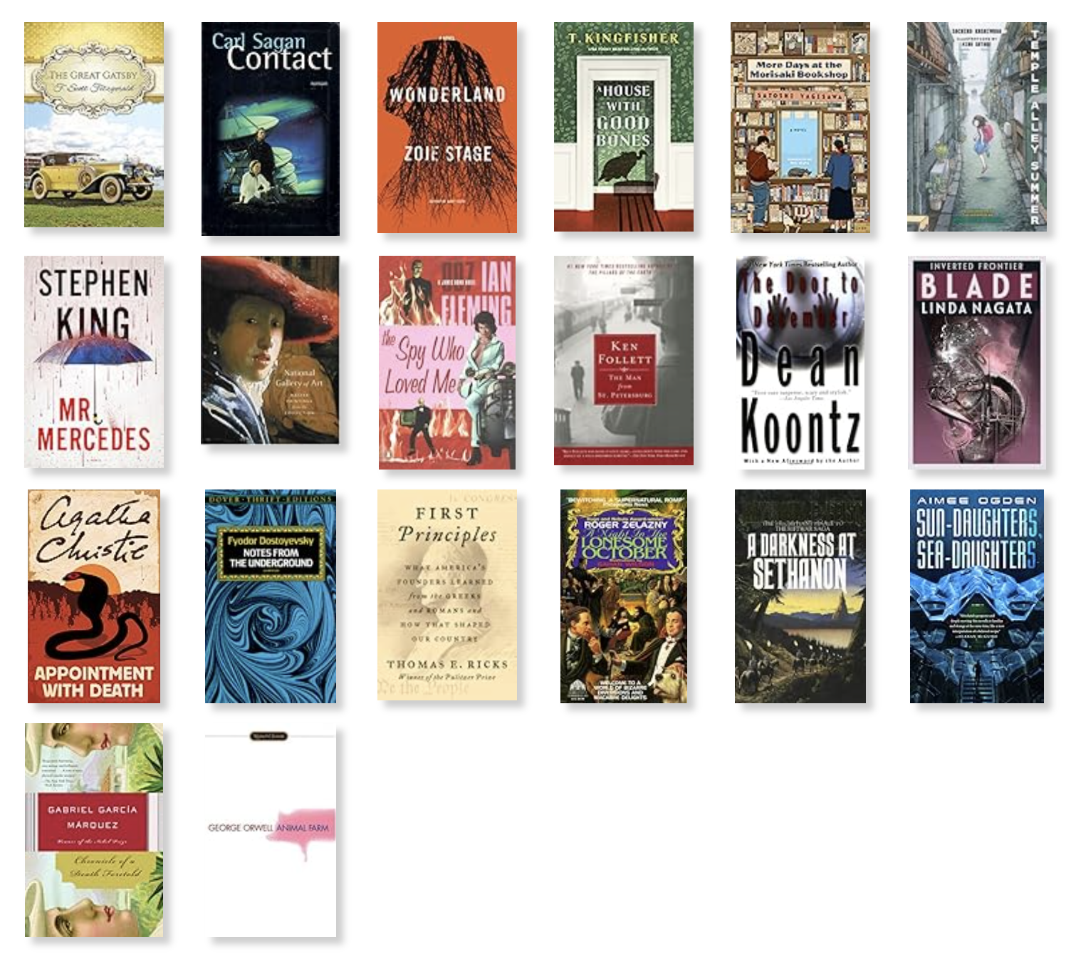 Books read in the 4th quarter of 2025