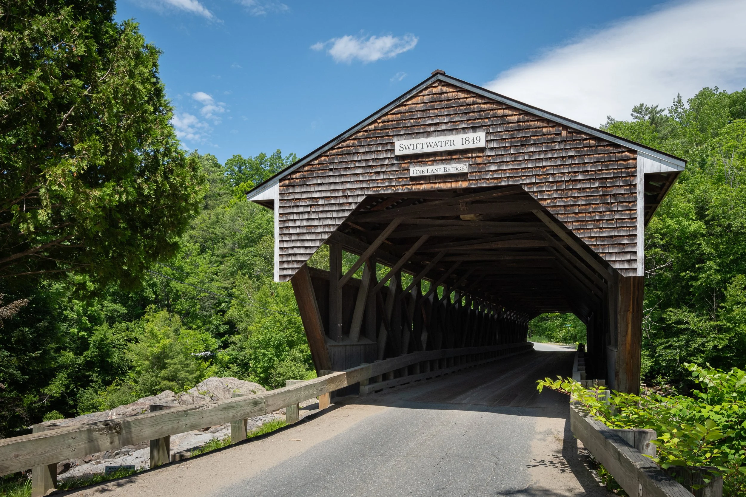 Historic Swiftwater Covered Bridge (Bath, New Hampshire)