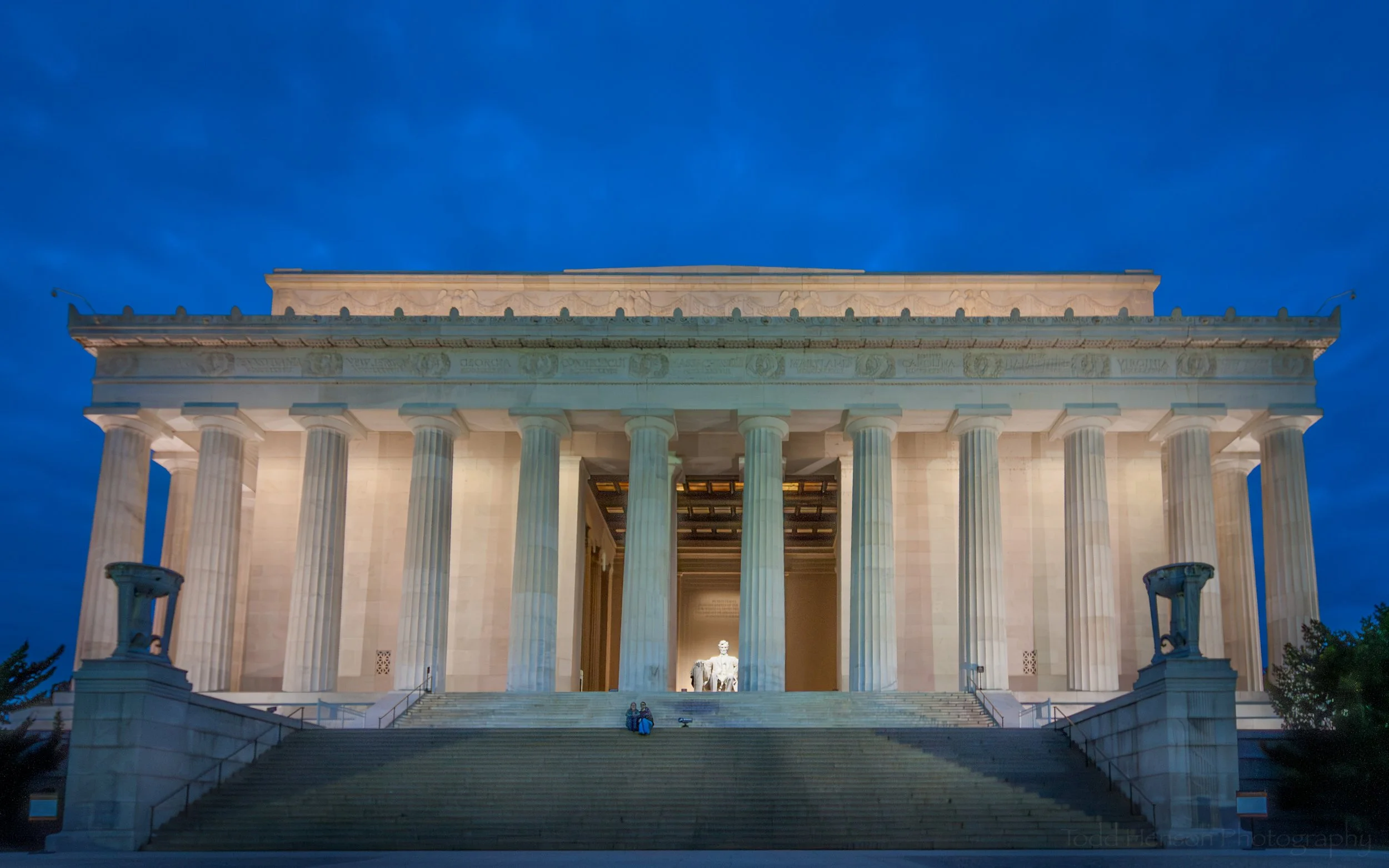 Variations on a Theme: Early Morning at the Lincoln Memorial