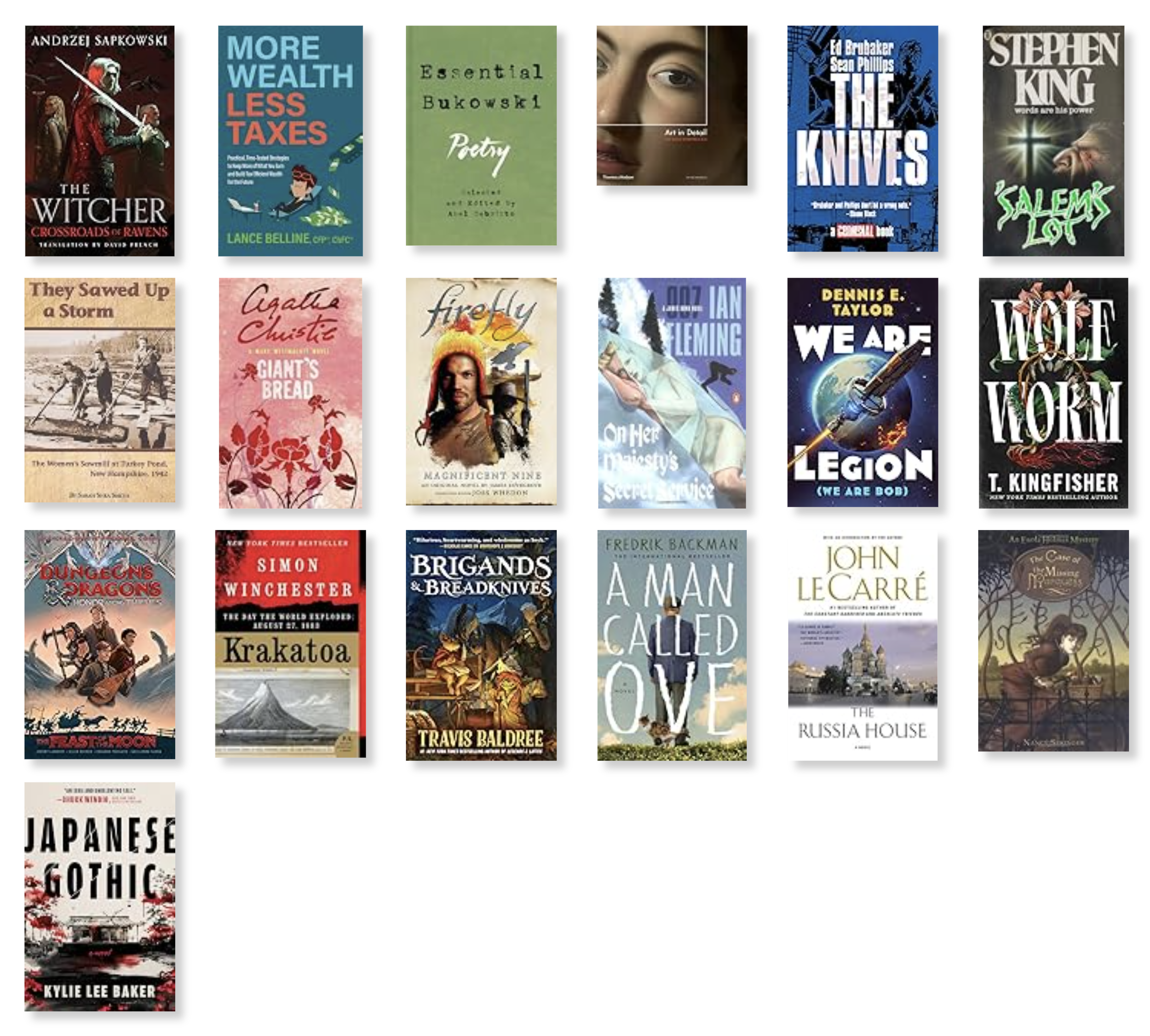 Books read in the 2nd quarter of 2026